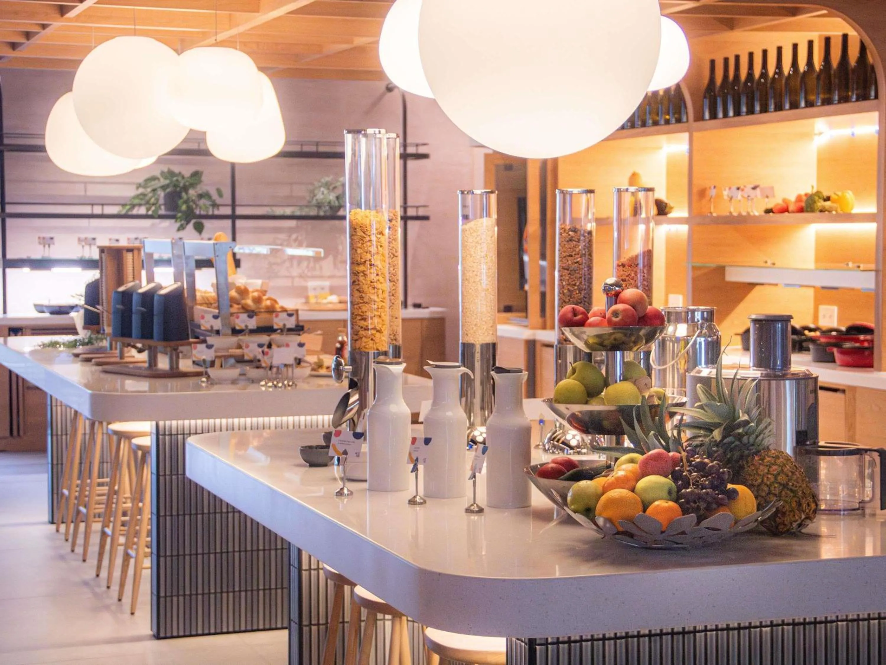 Breakfast in Novotel Zürich Airport Messe - newly renovated