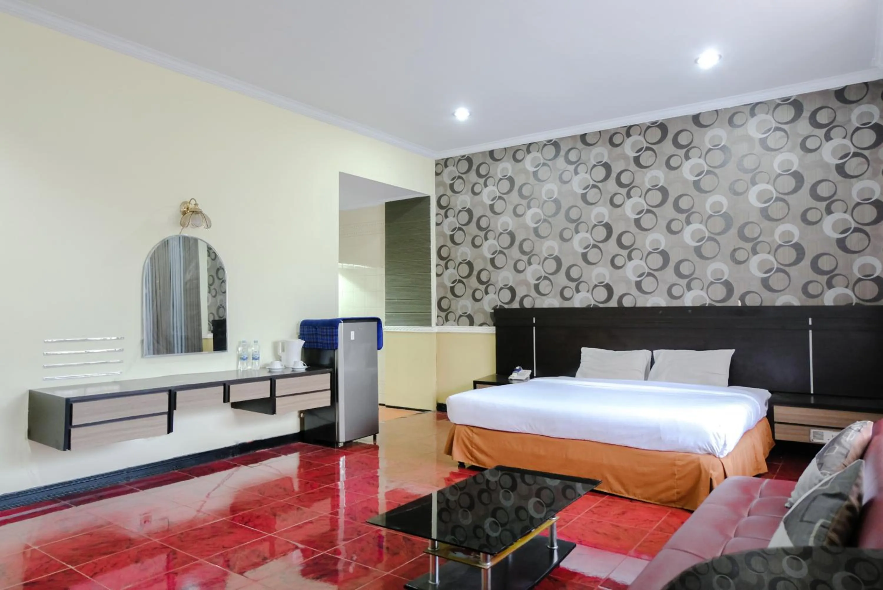 Bed in Bandung Permai Hotel Jember