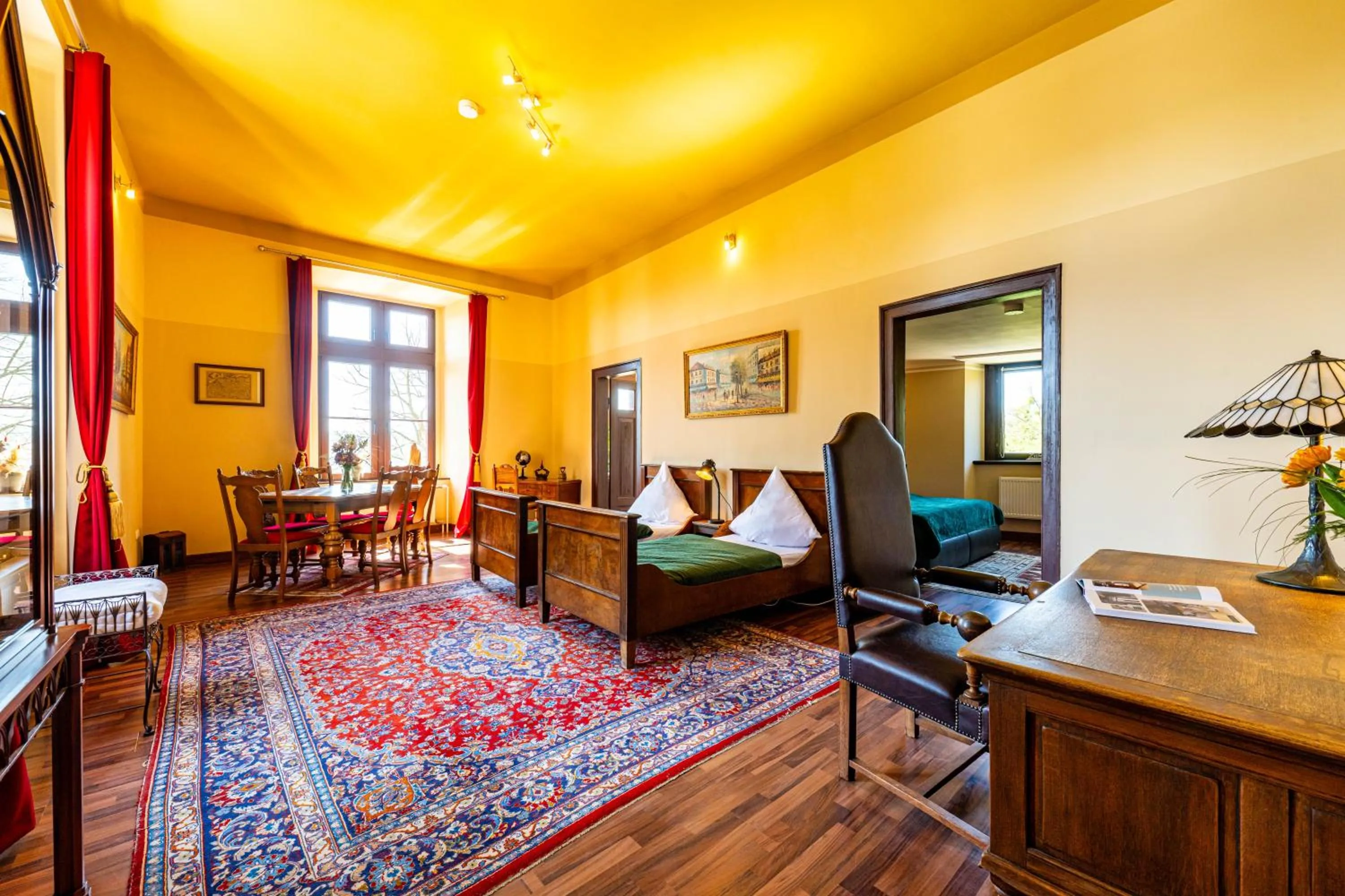 Bed in Schloss Arenfels