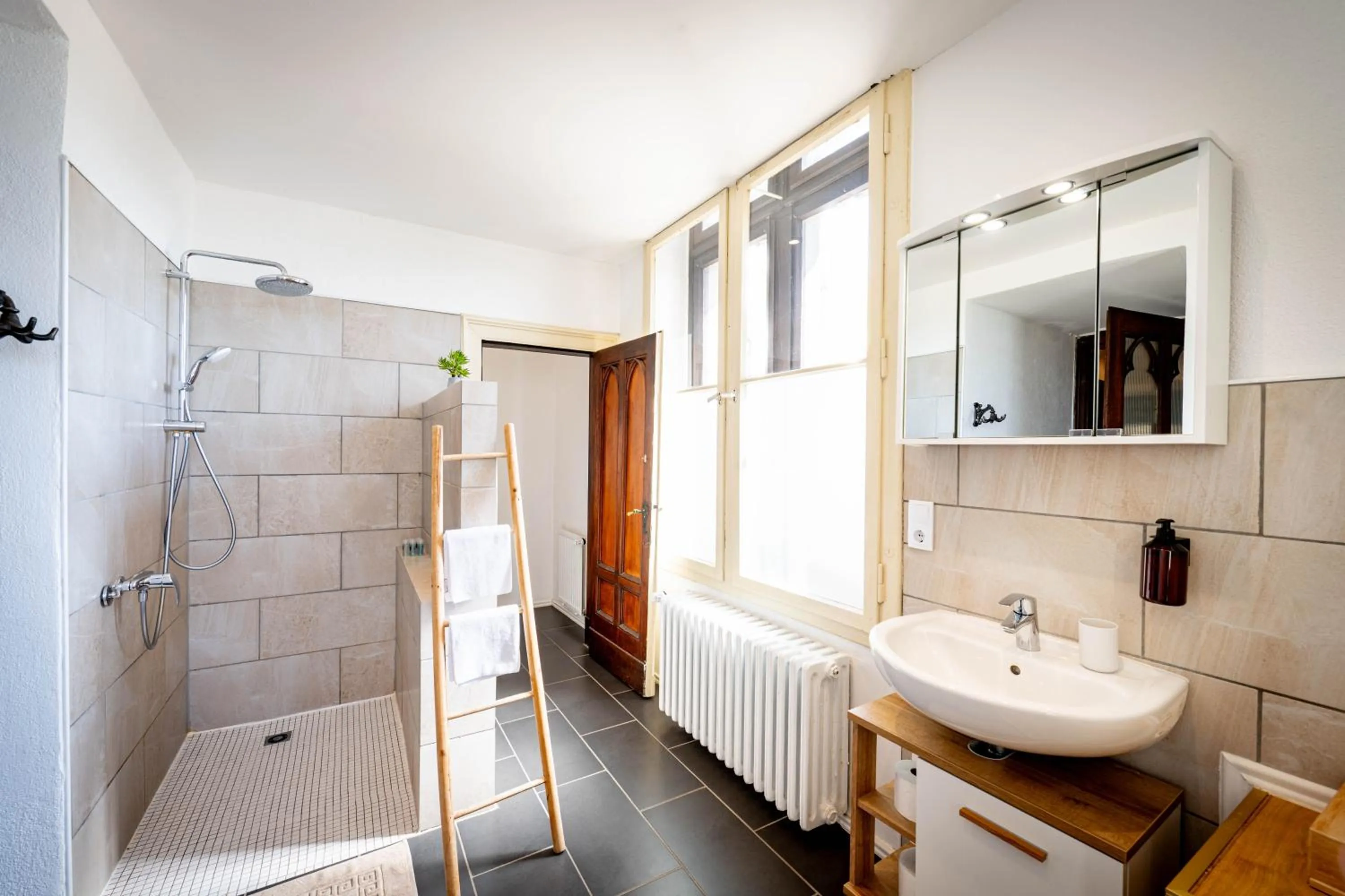 Shower in Schloss Arenfels