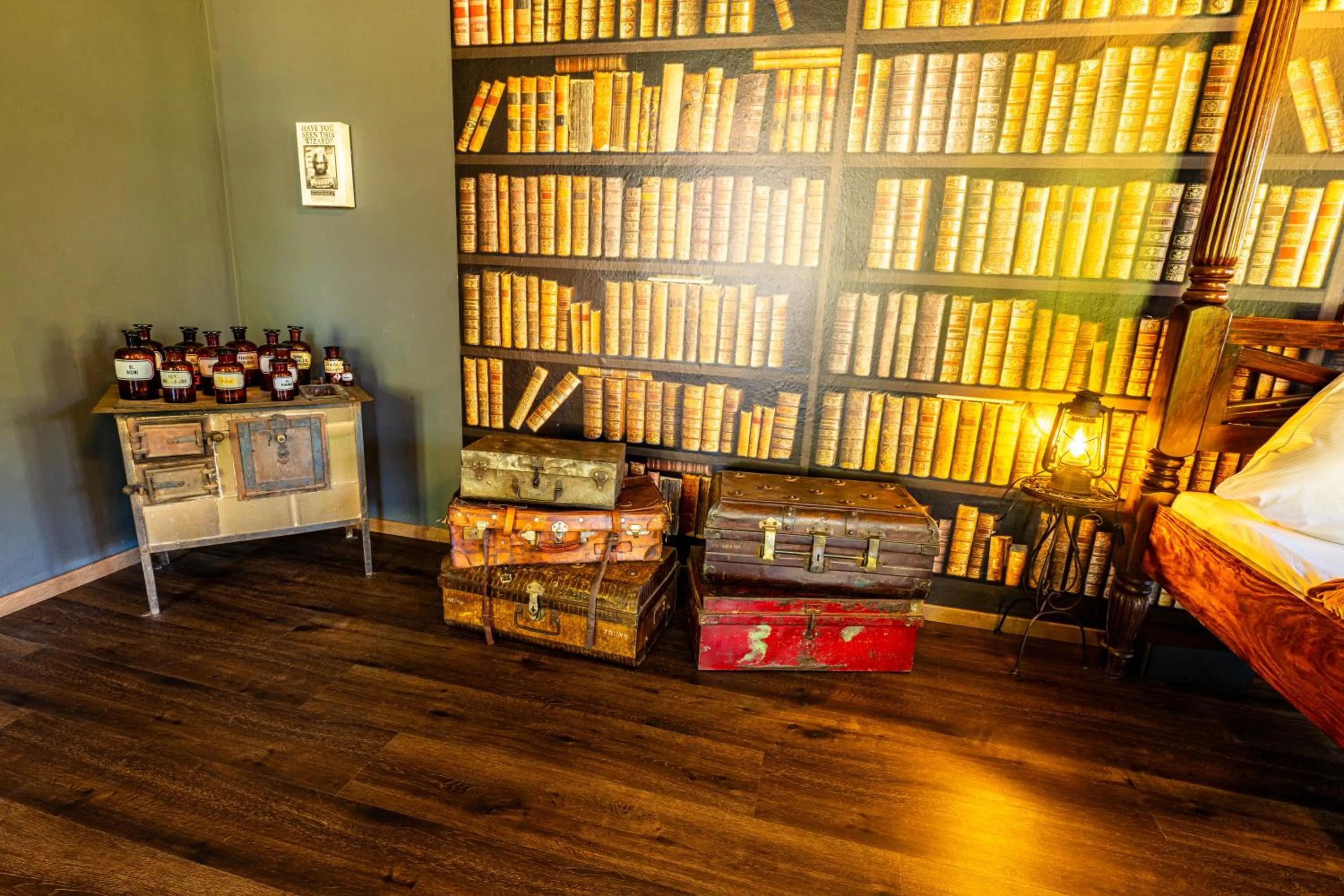Decorative detail, Bed in Schloss Arenfels