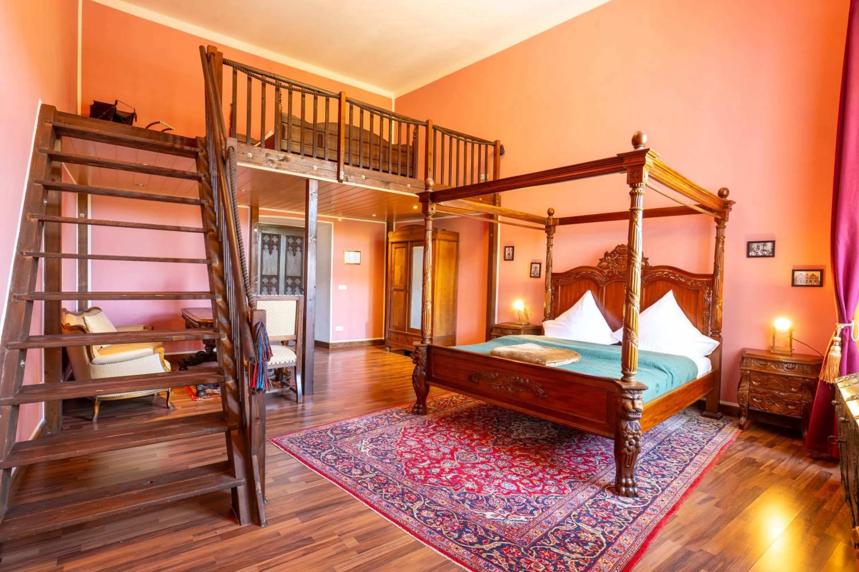 Bed in Schloss Arenfels