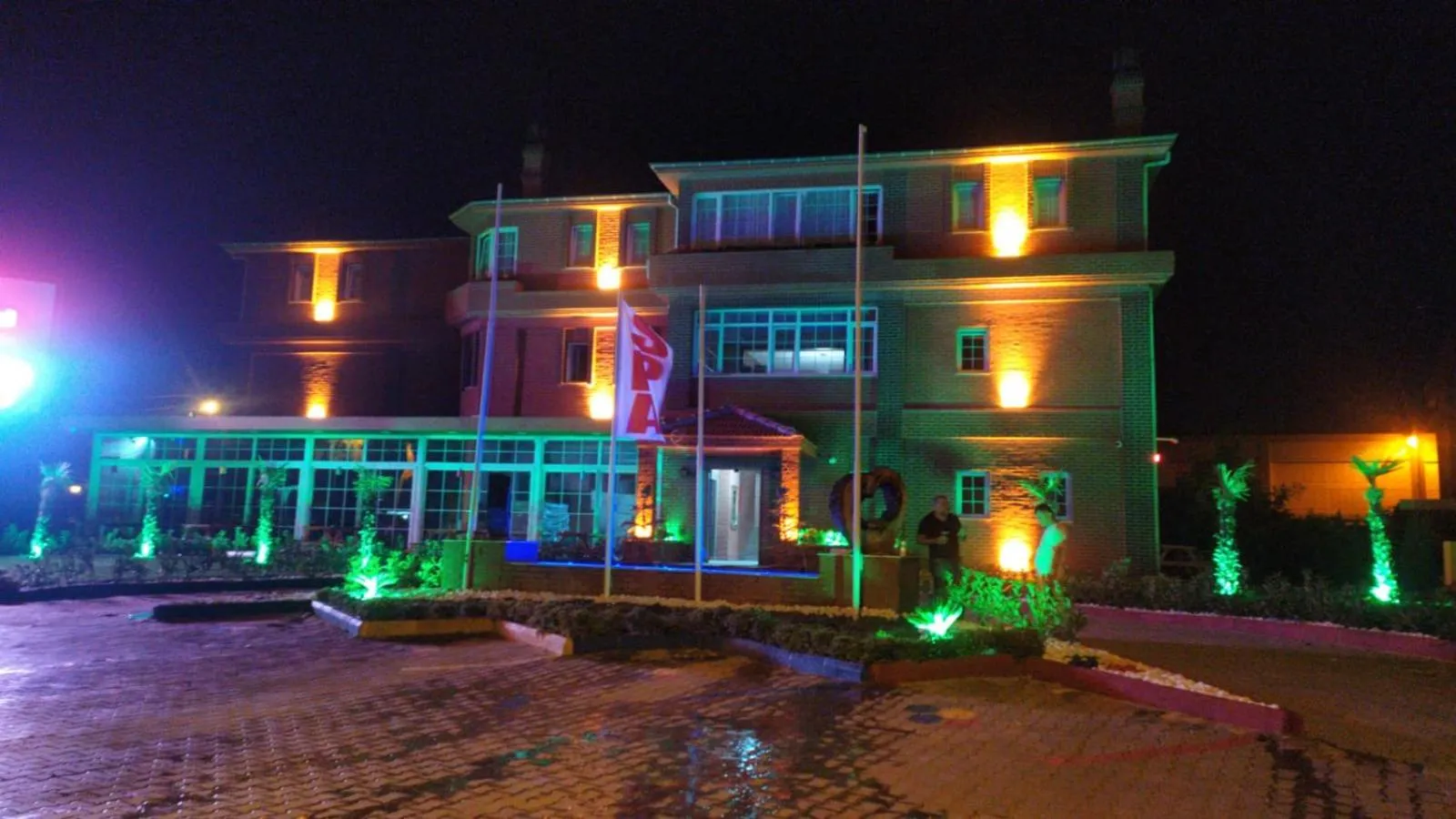 Property building in OFURO WORLD HOTEL SPA