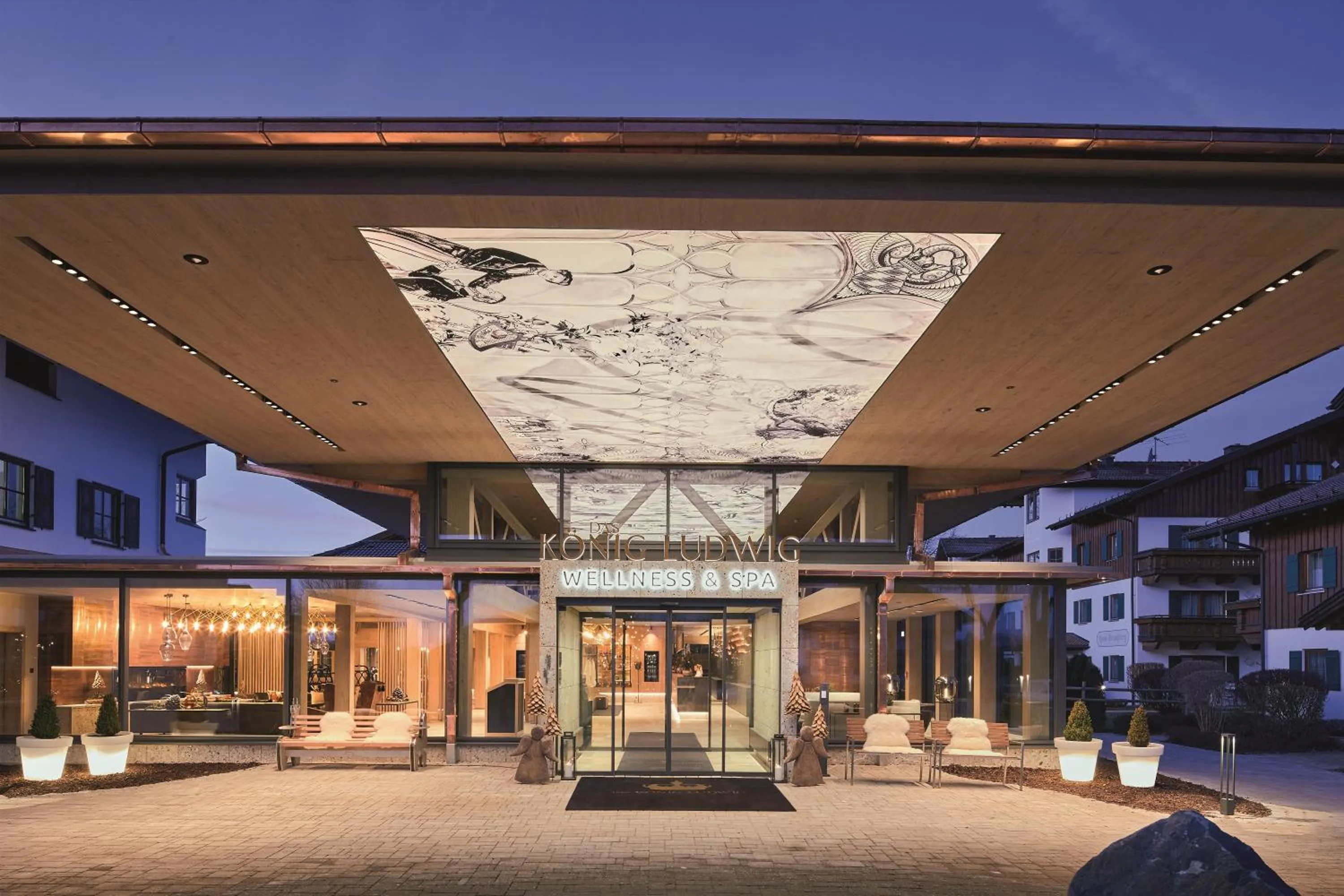 Facade/entrance in Das König Ludwig Inspiration SPA