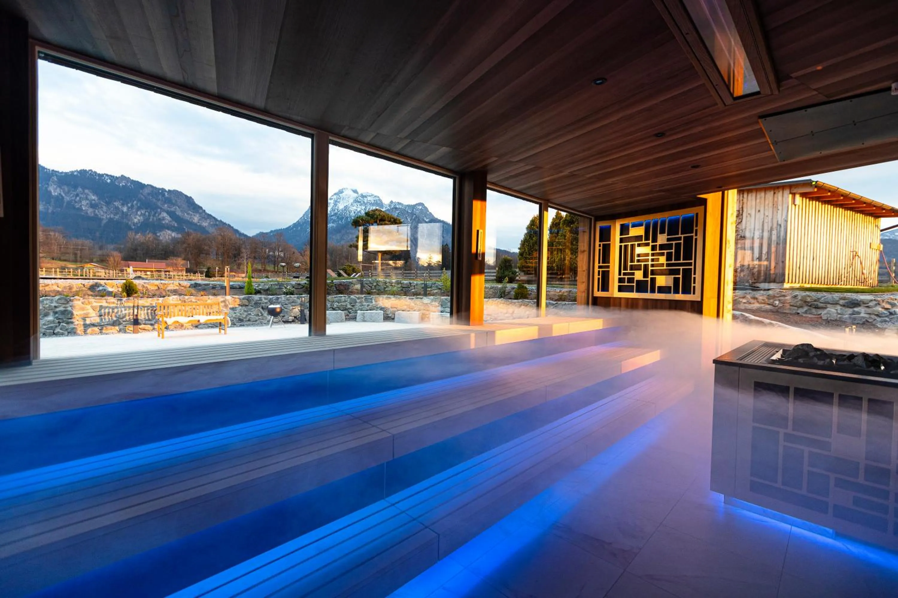 Sauna in Das König Ludwig Inspiration SPA