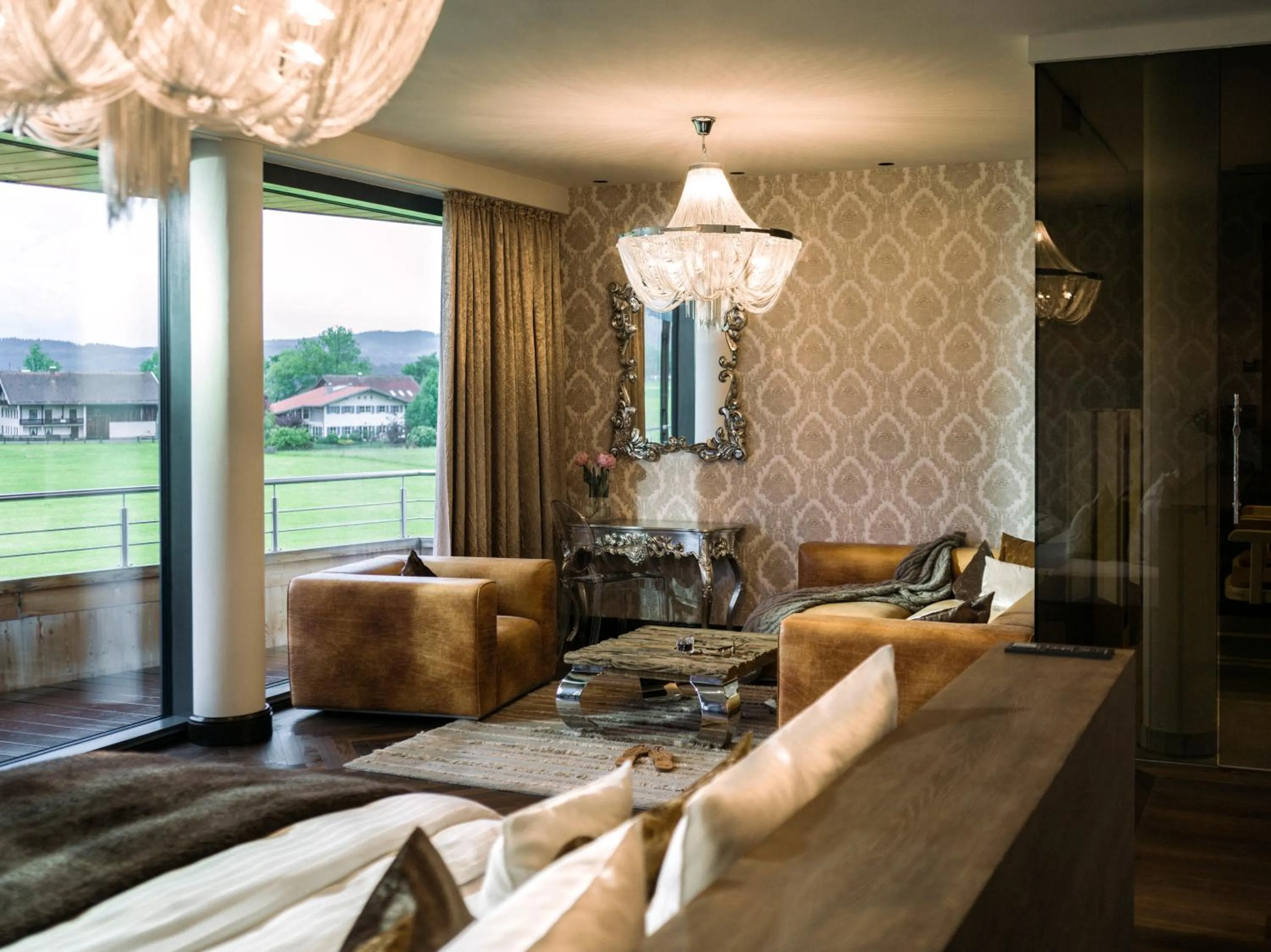 Living room in Das König Ludwig Inspiration SPA