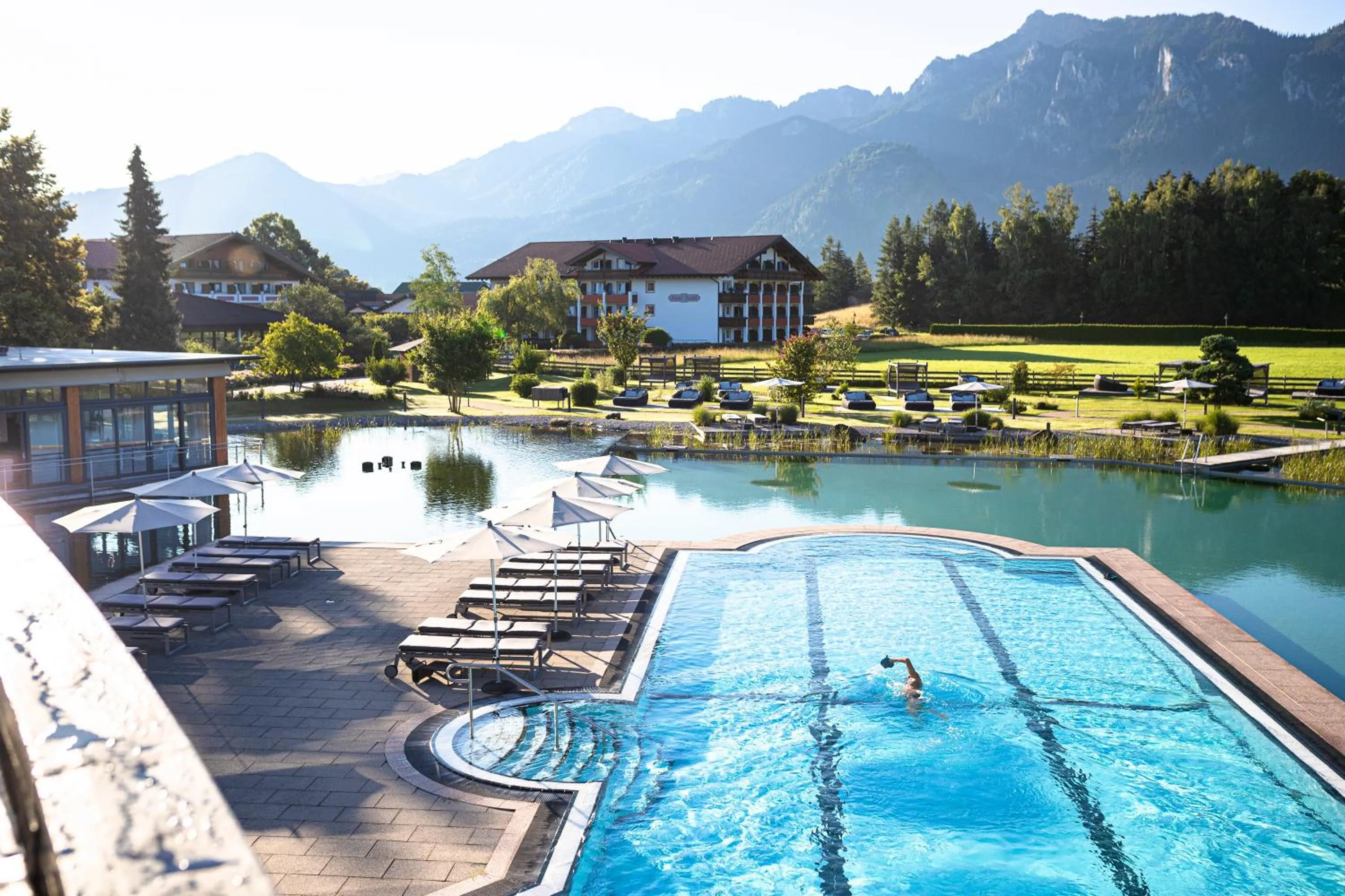 Garden in Das König Ludwig Inspiration SPA
