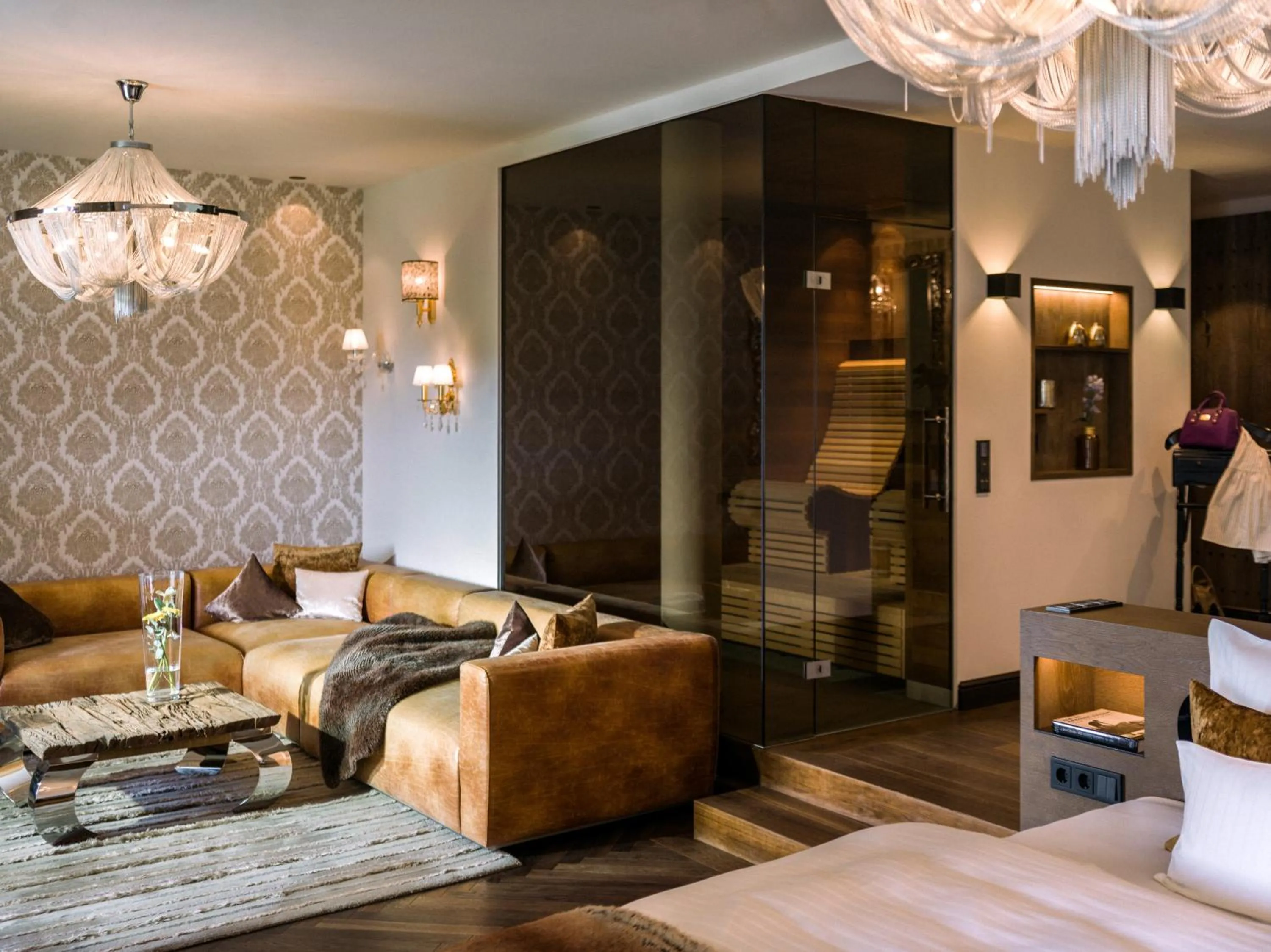 Sauna in Das König Ludwig Inspiration SPA