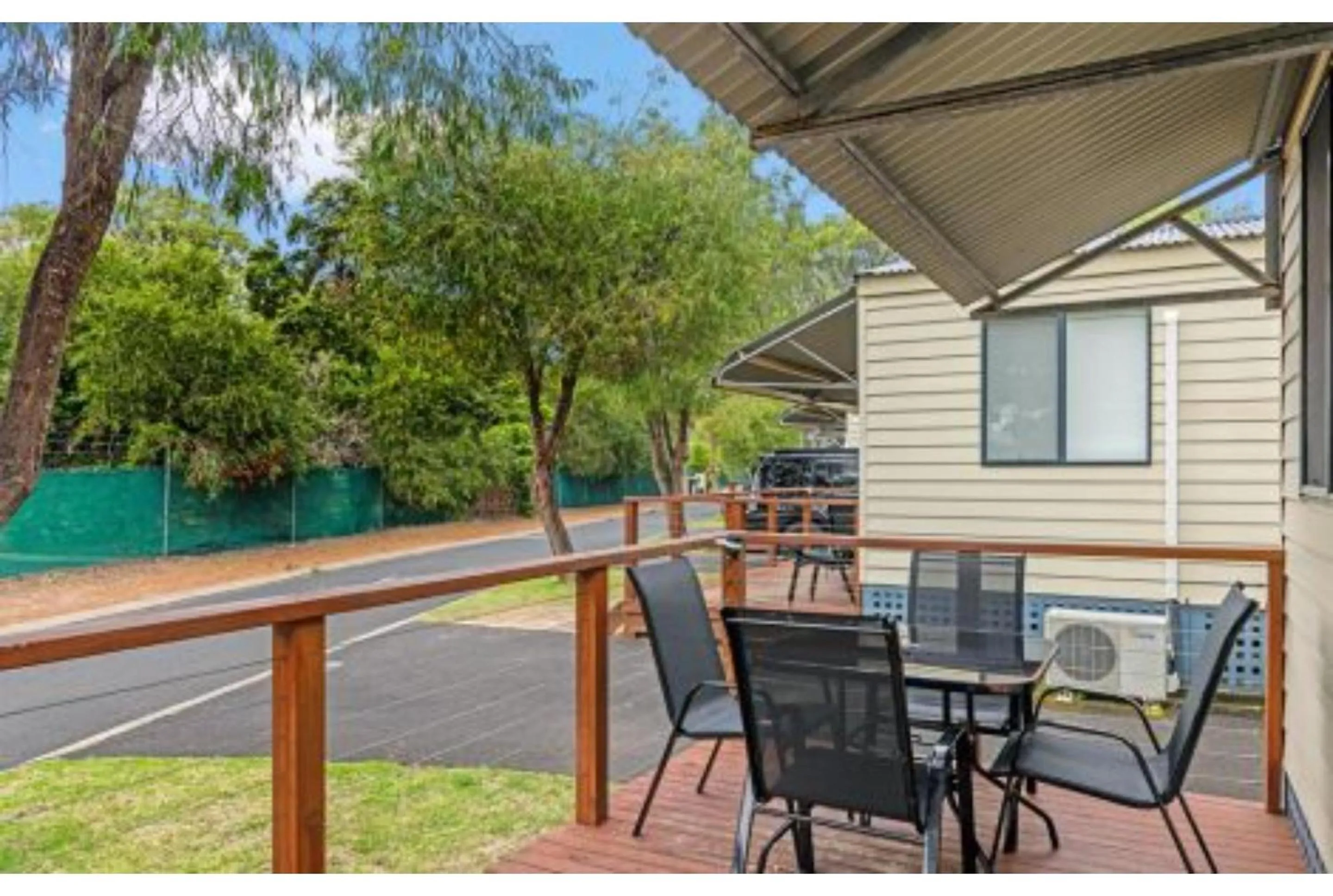 Balcony/Terrace in Amblin Holiday Park