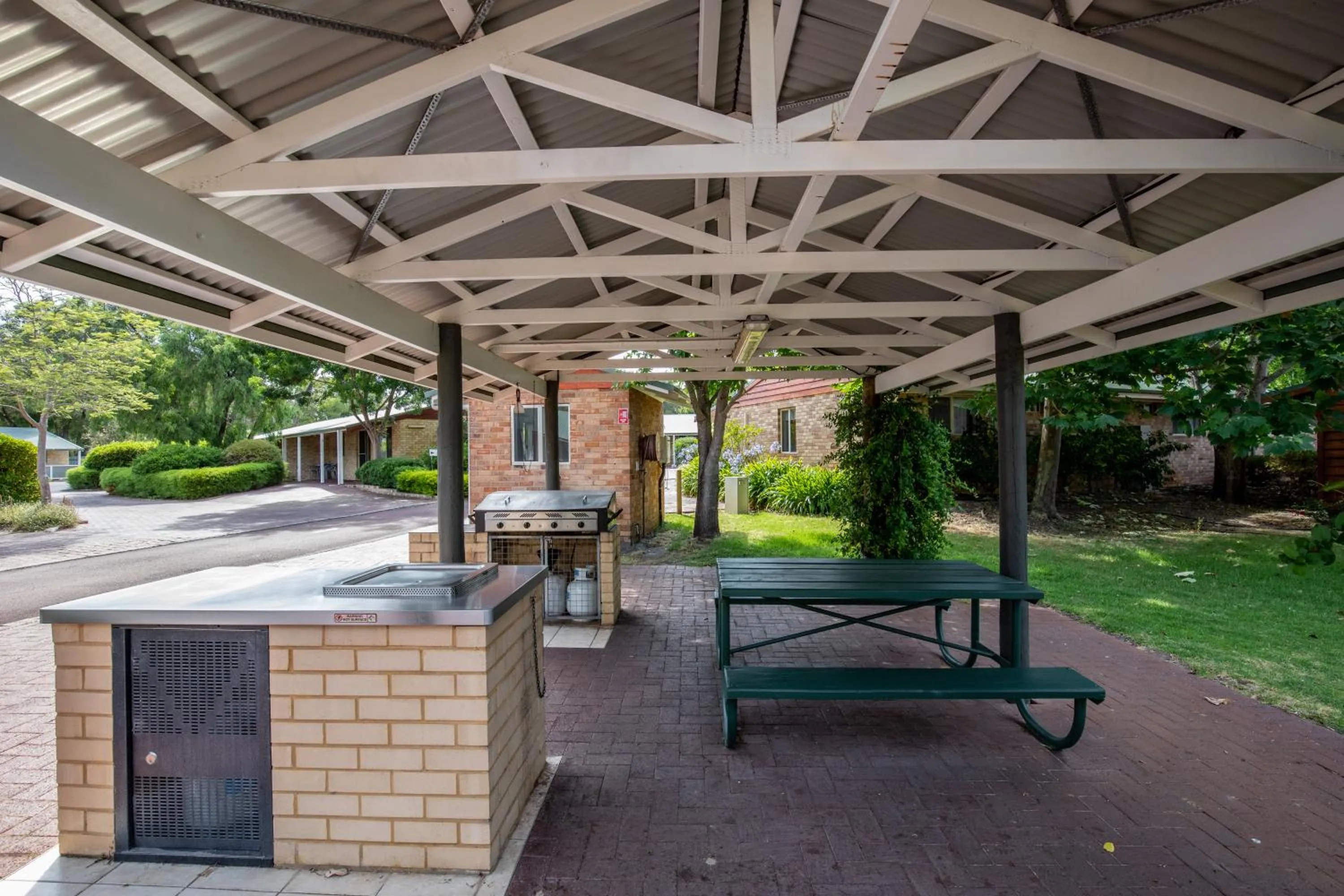 BBQ facilities in Margaret River Tourist Park