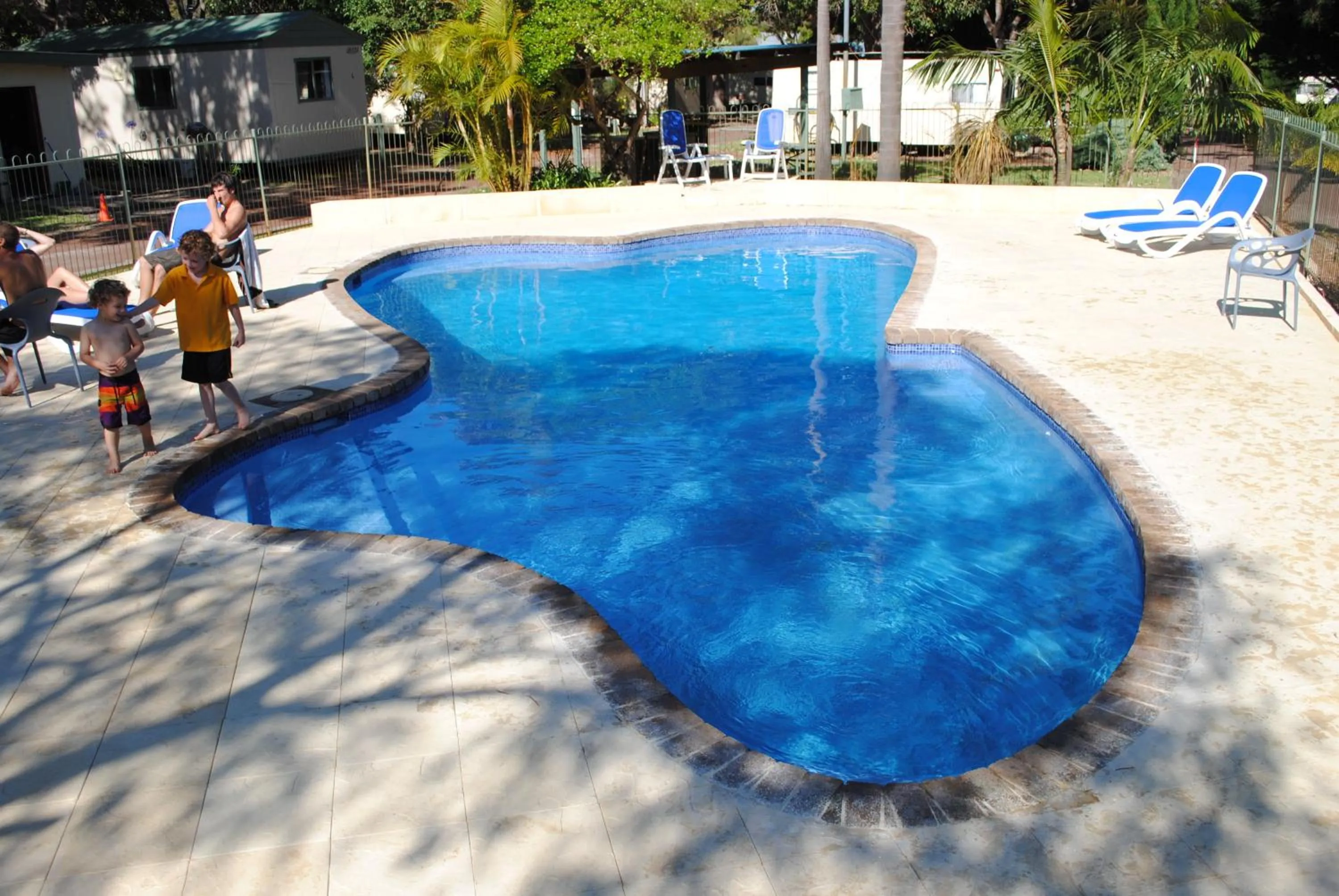 Swimming pool in Margaret River Tourist Park