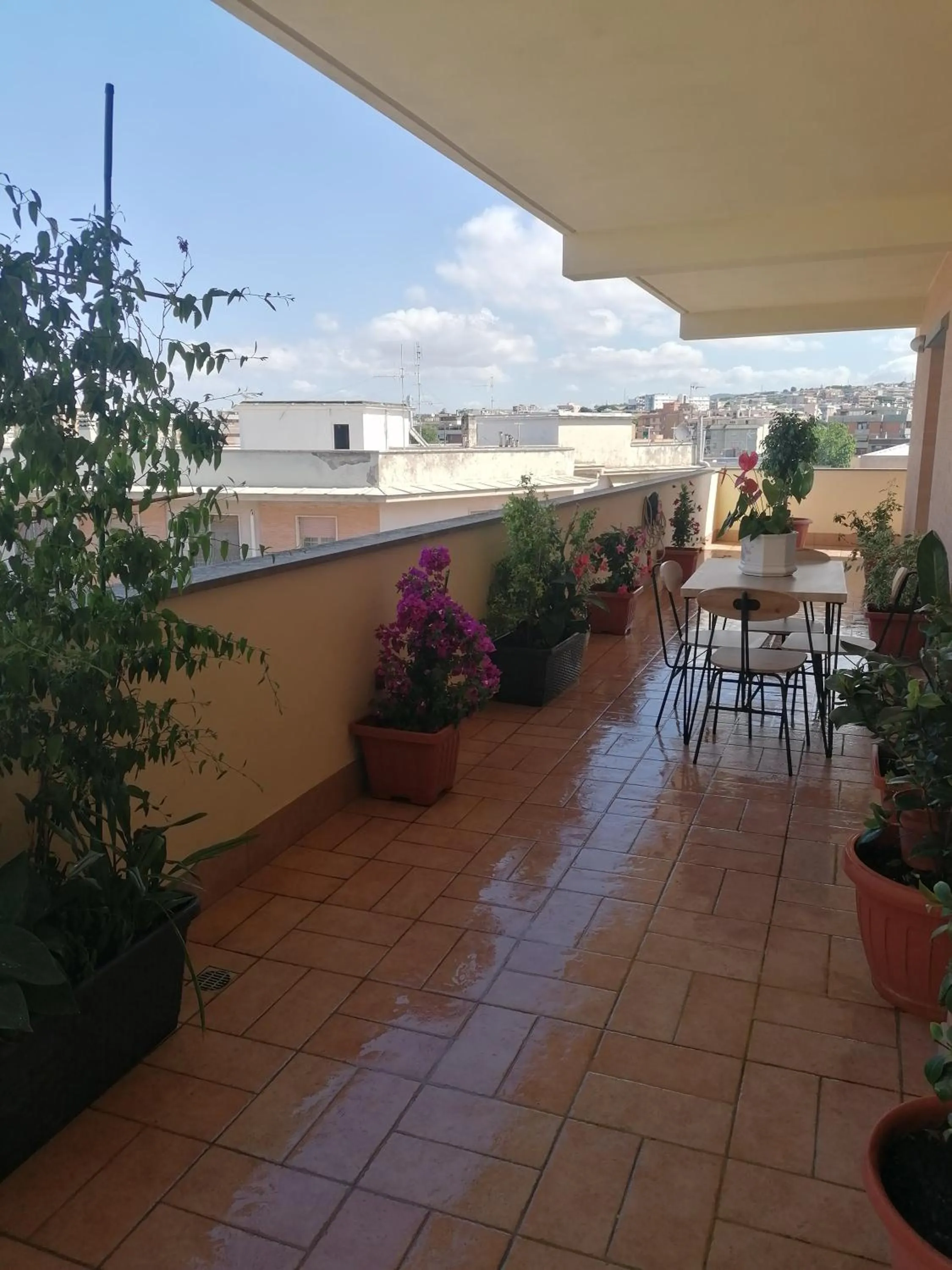 Balcony/Terrace in B&BYanet's Beautiful House
