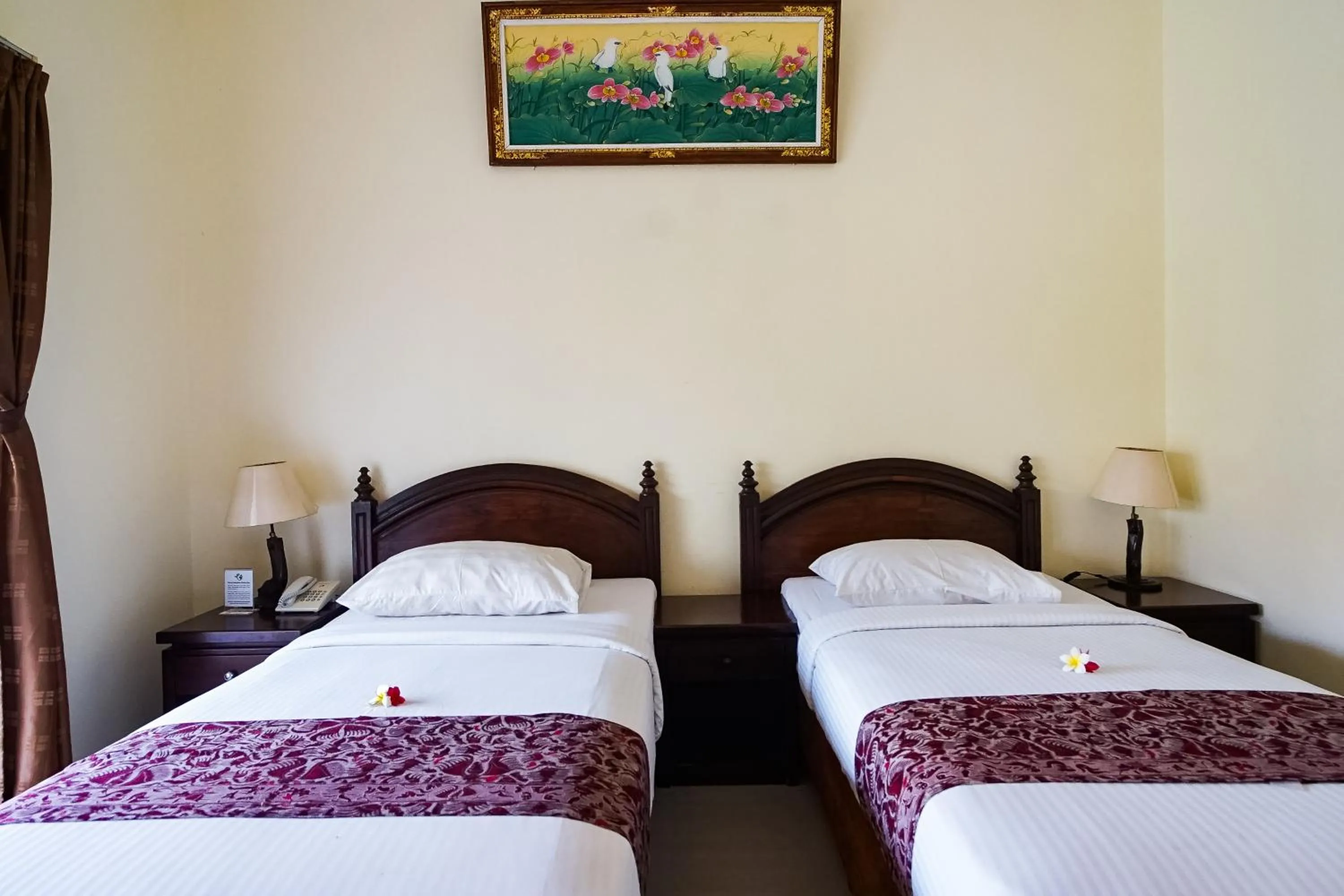 Bedroom, Bed in Taman Ayu Legian Hotel