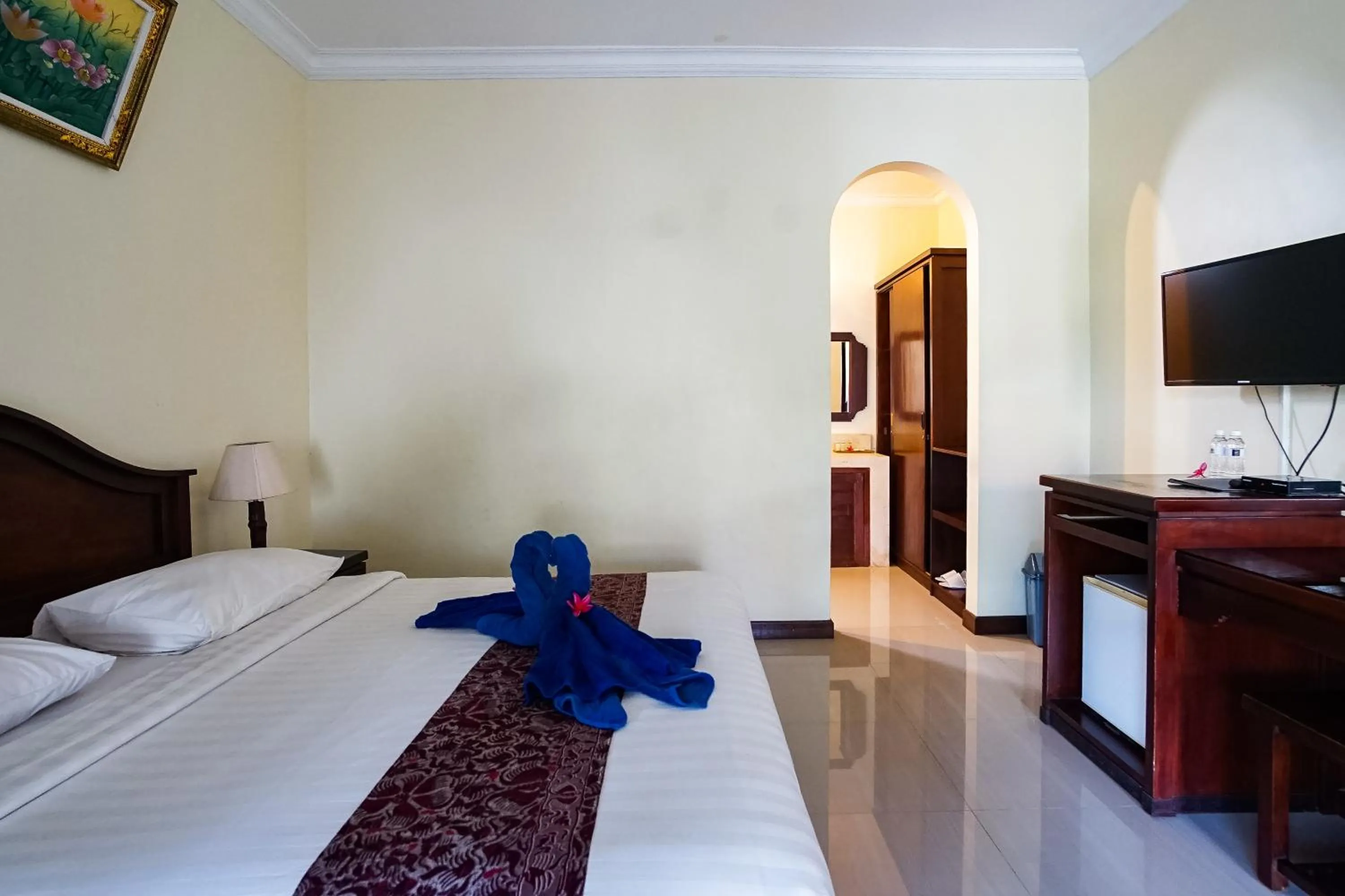 Bedroom, Bed in Taman Ayu Legian Hotel