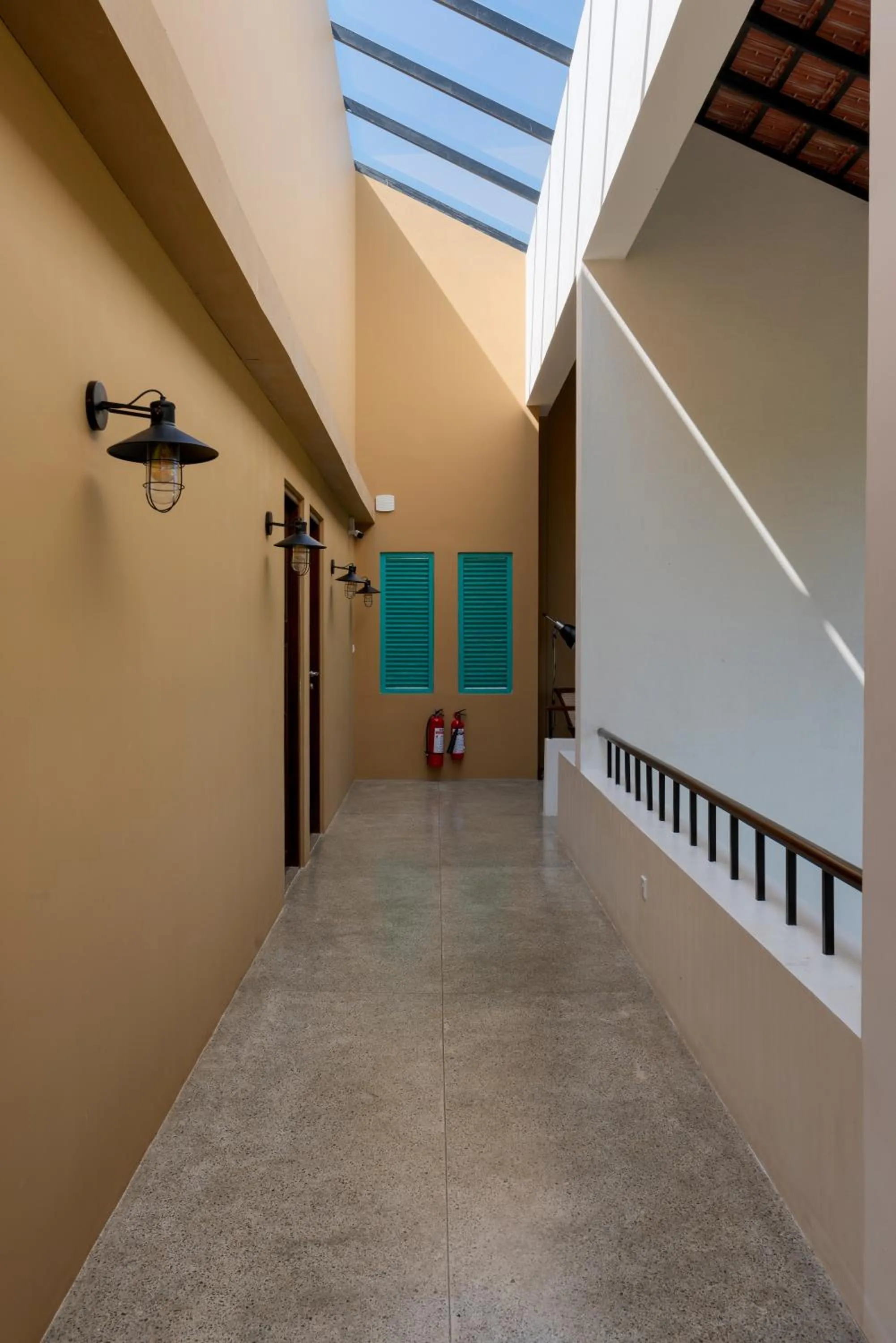 Balcony/Terrace in Bungalow By The Beach