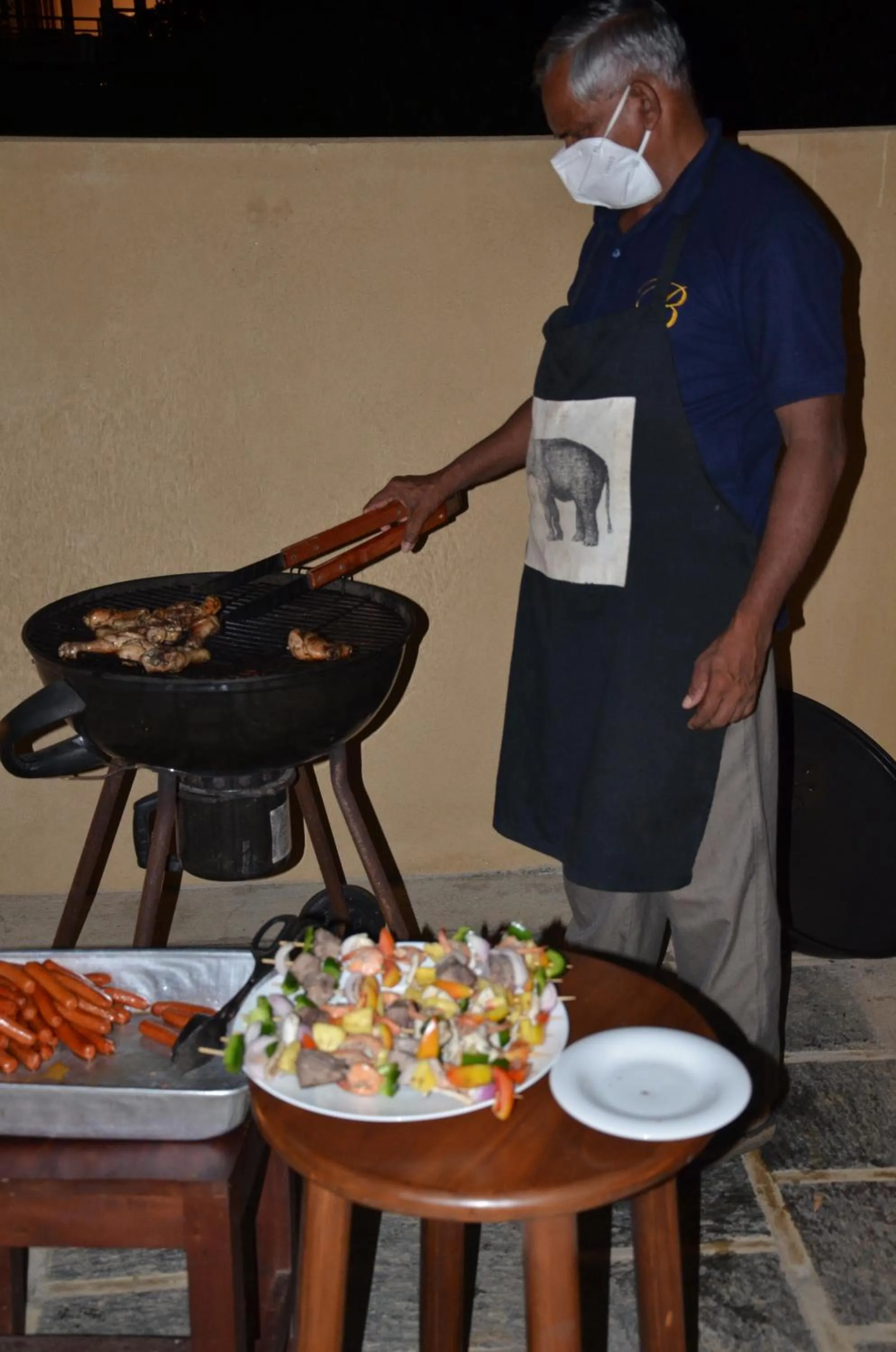 Staff in Bungalow By The Beach