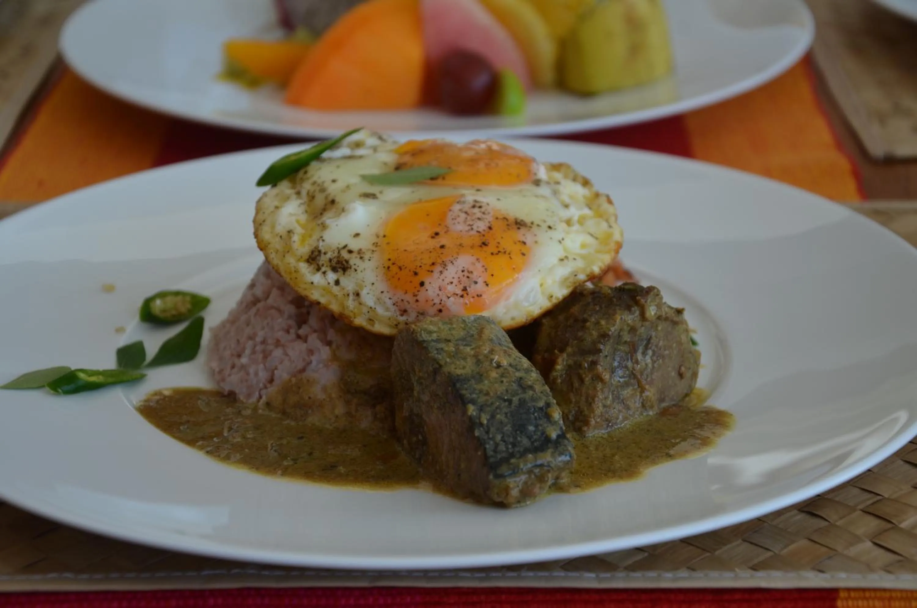 Food in Bungalow By The Beach