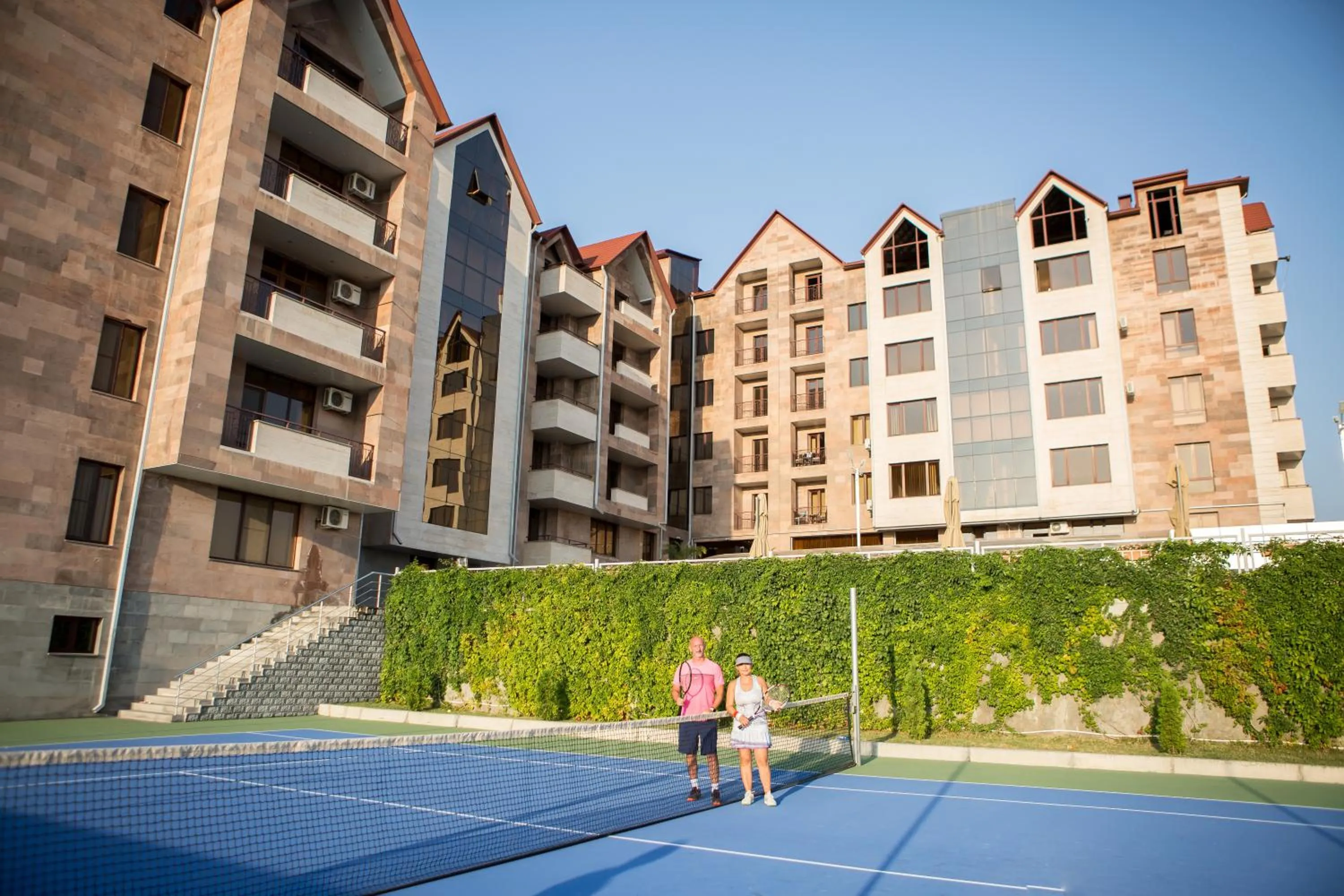 Tennis court in Panorama Resort&Suites