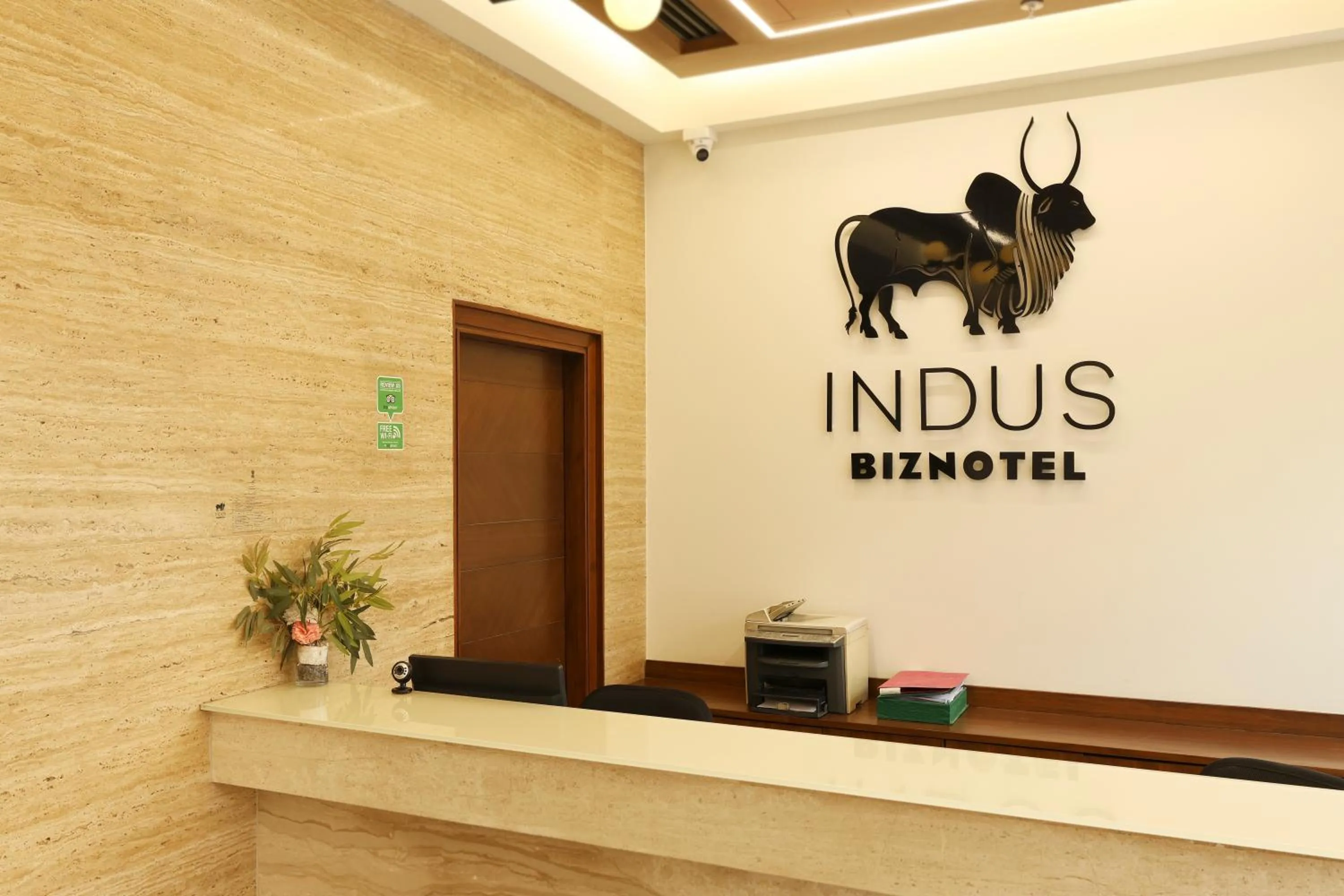 Logo/Certificate/Sign in Indus Biznotel