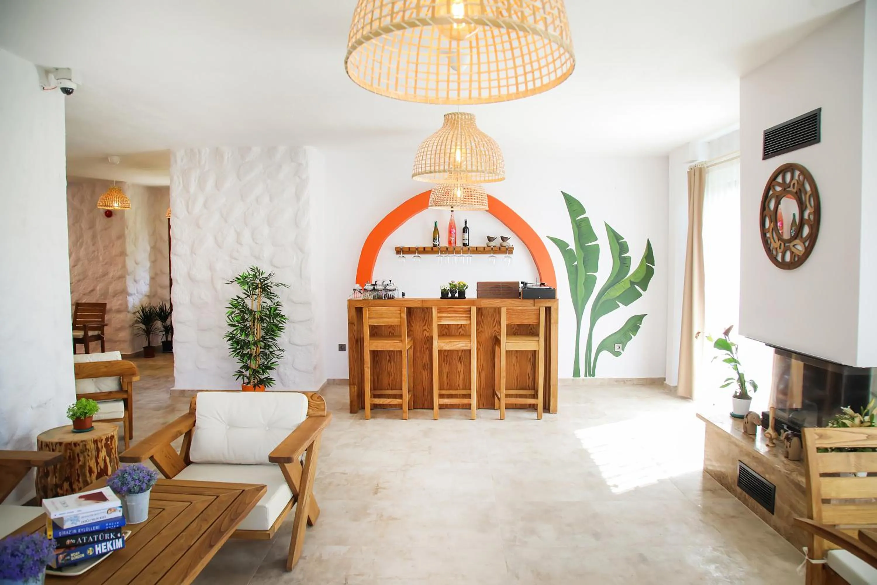 Lobby or reception in Huzurla otel