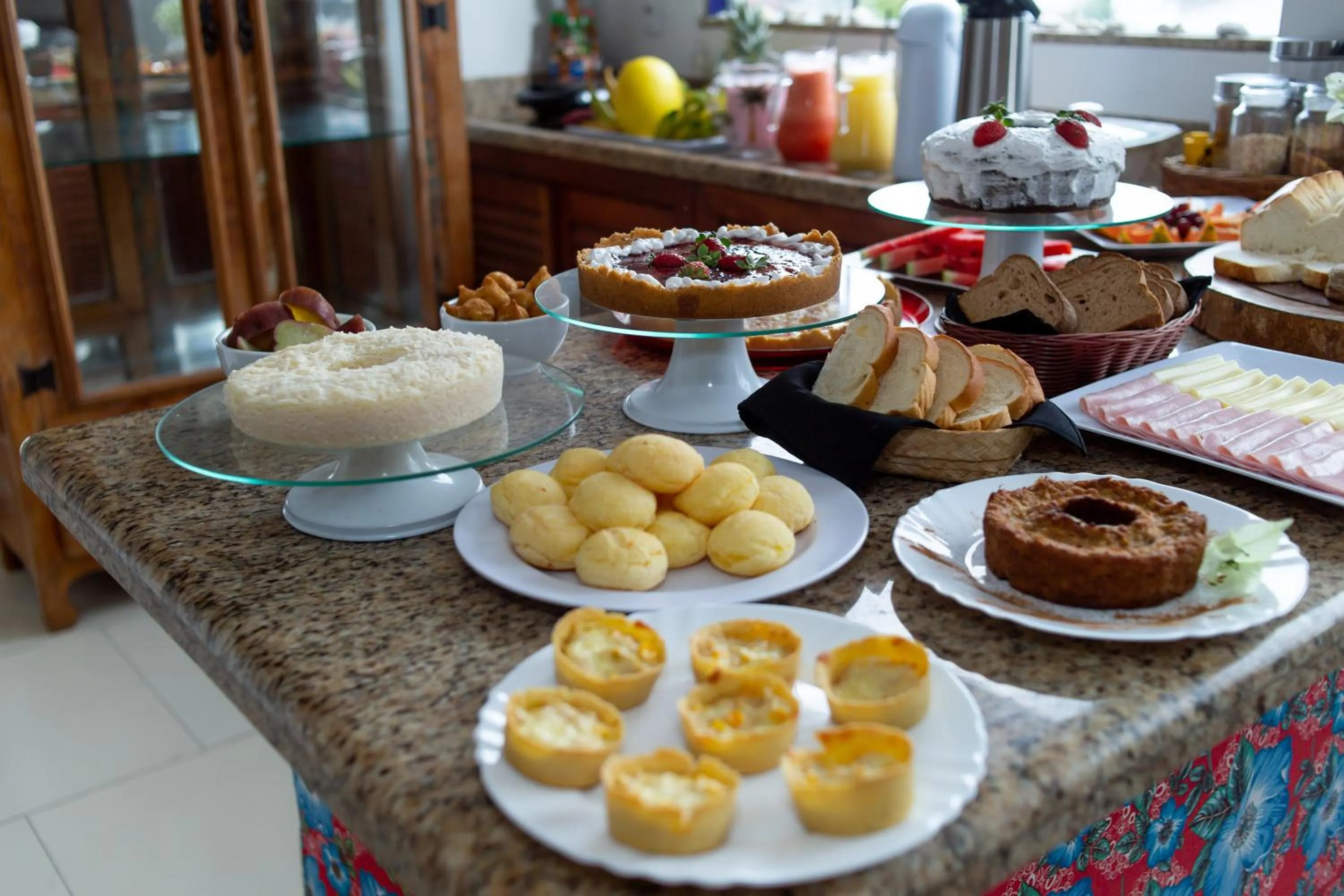 Breakfast in Pousada Flor do Arraial