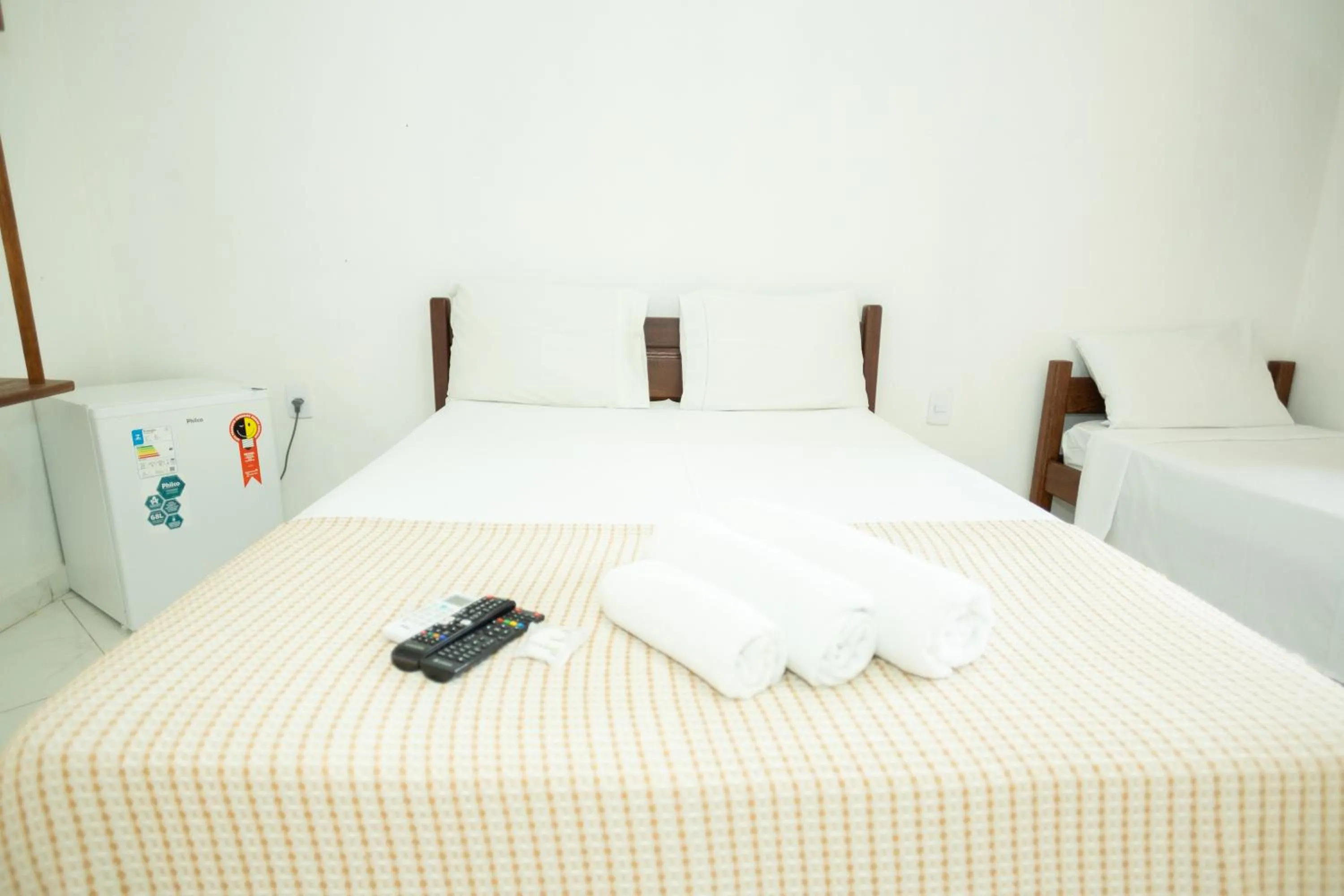 Bedroom, Bed in Pousada Flor do Arraial