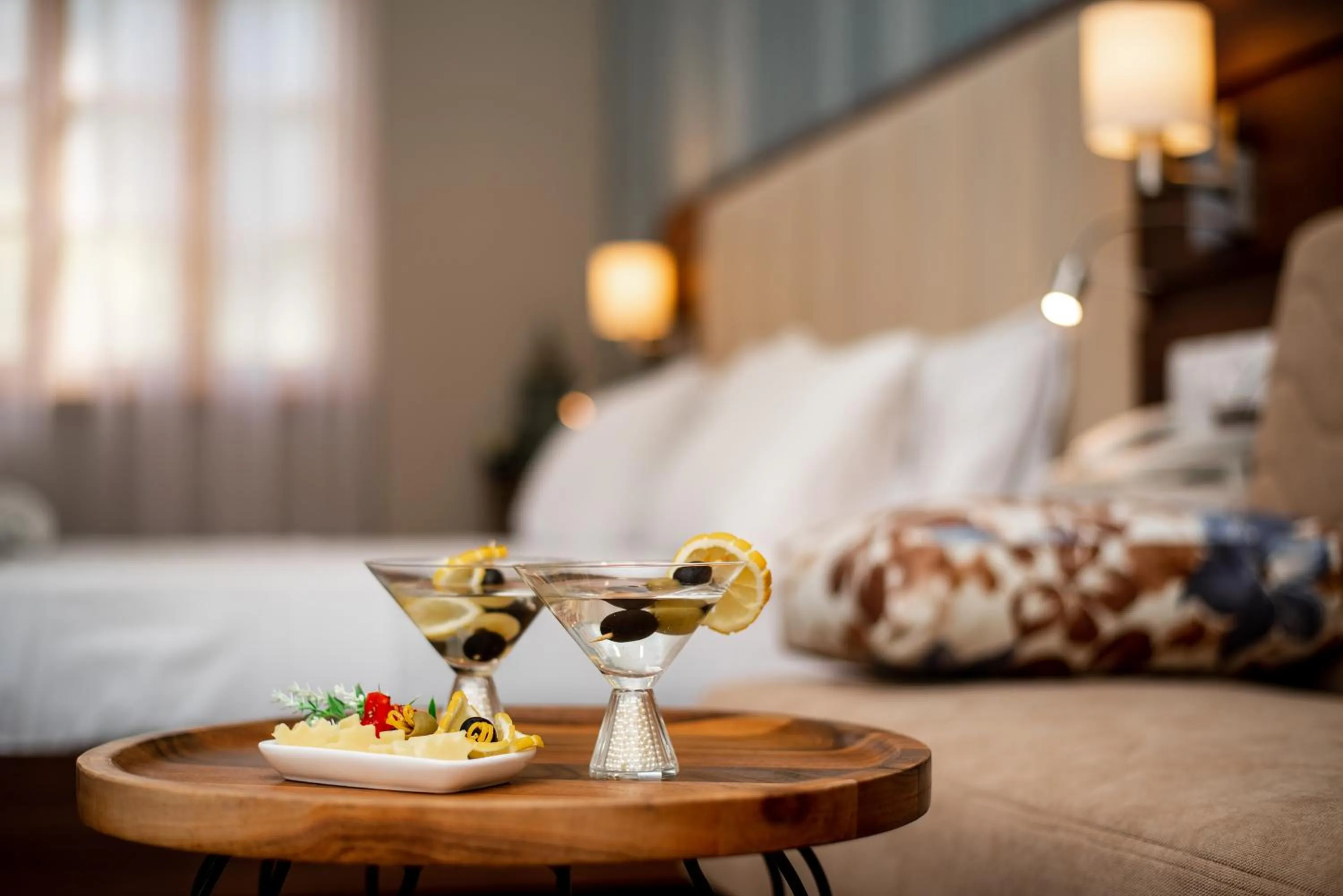 Food and drinks, Bed in Margi Boutique Hotel by DNT Group