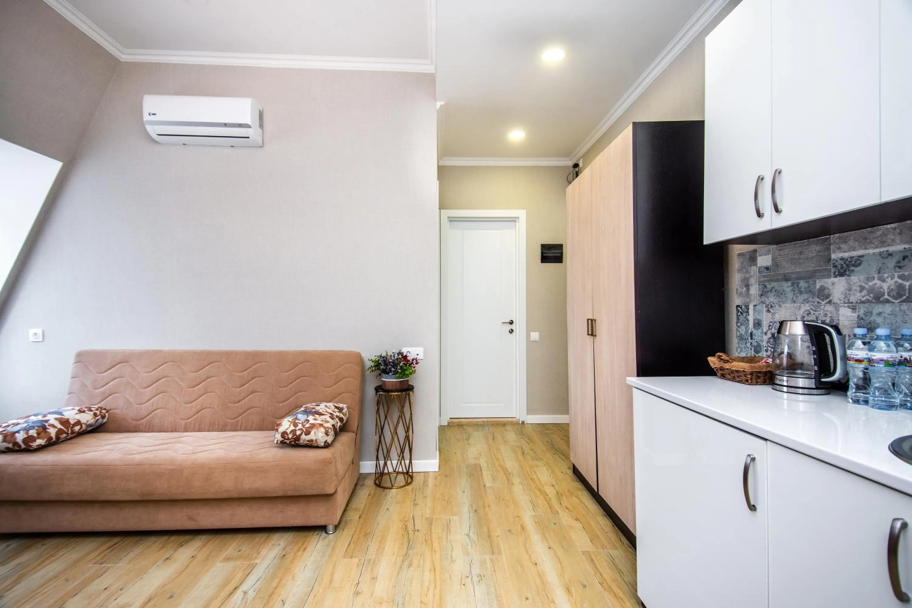 Kitchen or kitchenette in Margi Boutique Hotel by DNT Group