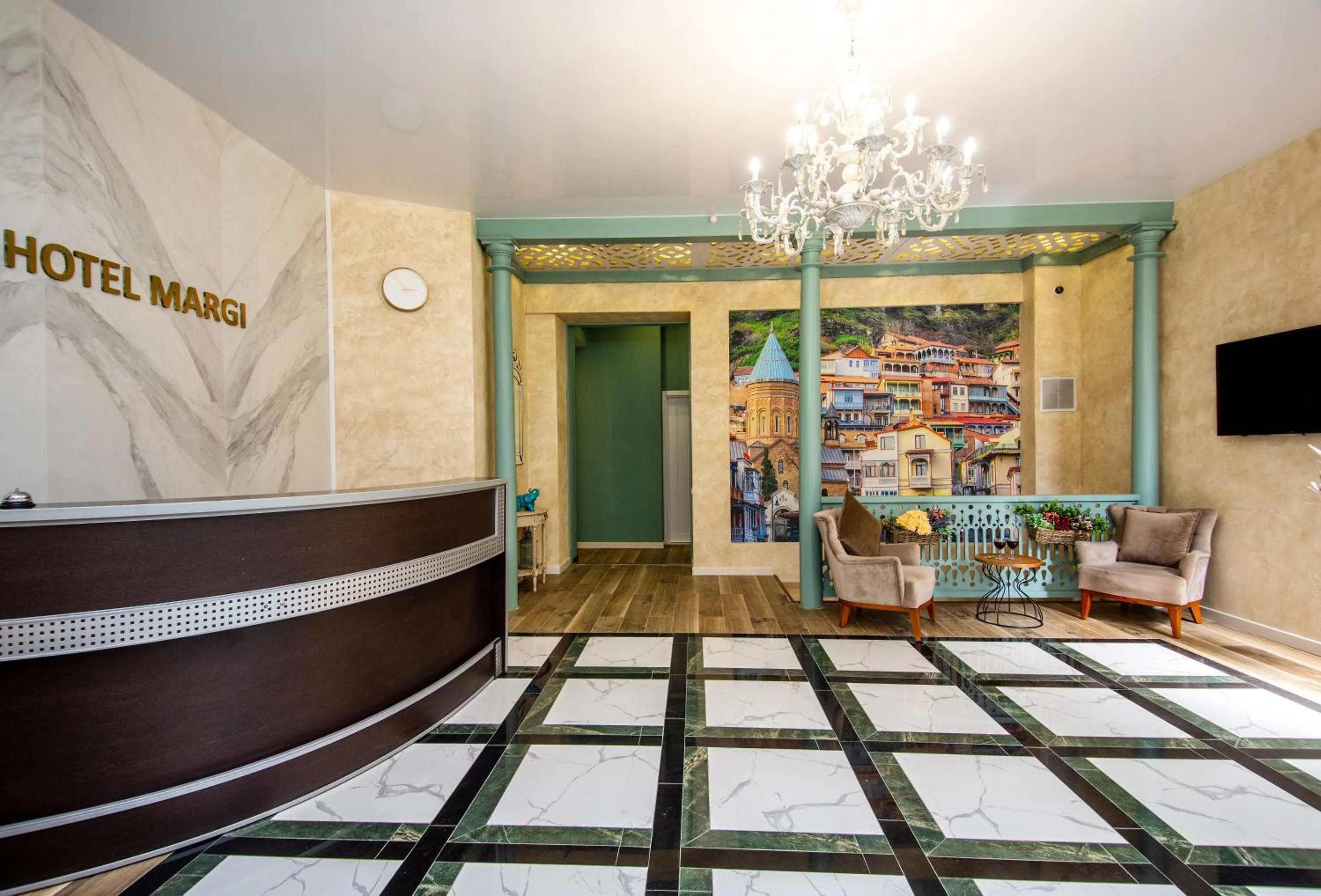 Lobby or reception, Bed in Margi Boutique Hotel by DNT Group