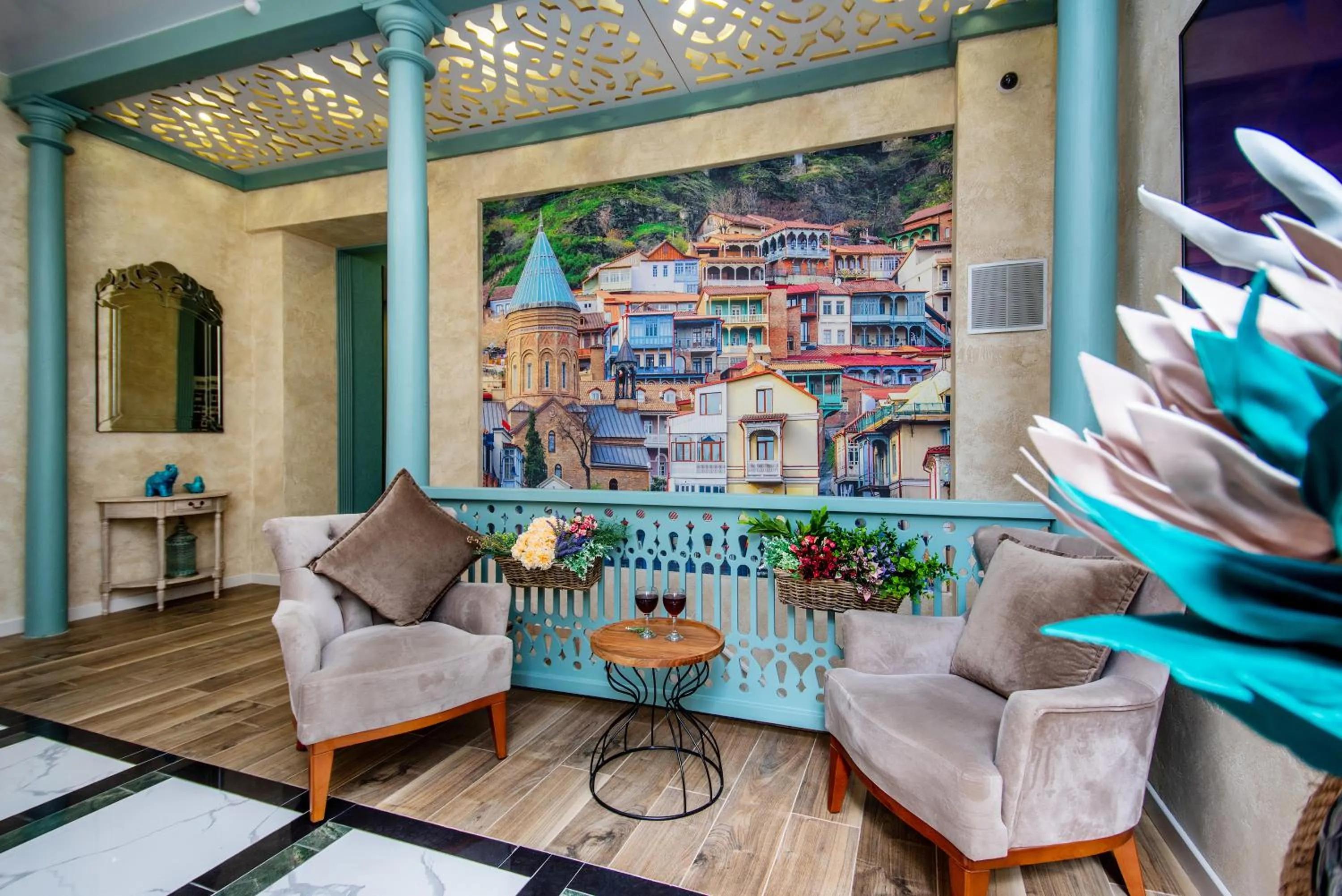 Living room in Margi Boutique Hotel by DNT Group