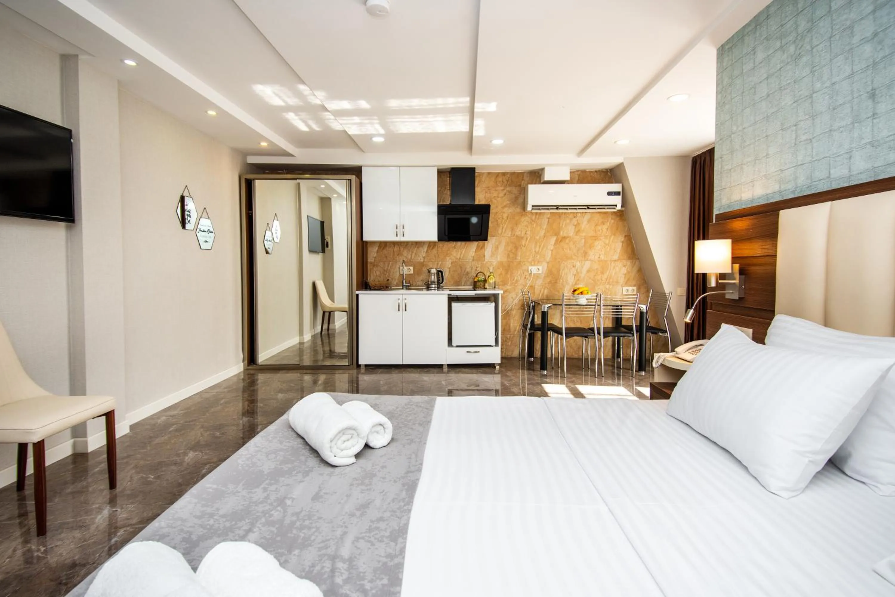 Photo of the whole room, Bed in Margi Boutique Hotel by DNT Group