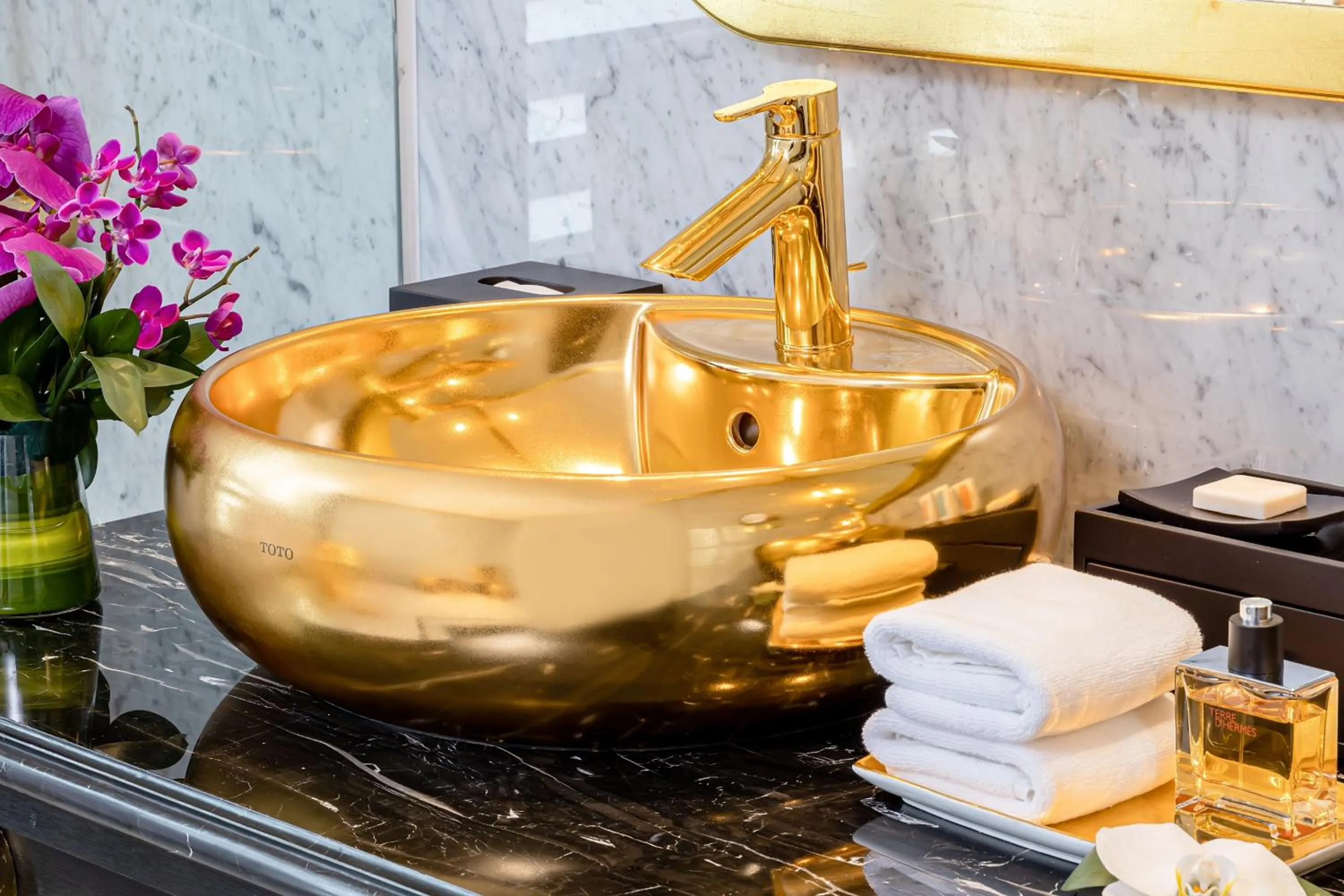 Bathroom in Dolce by Wyndham Hanoi Golden Lake