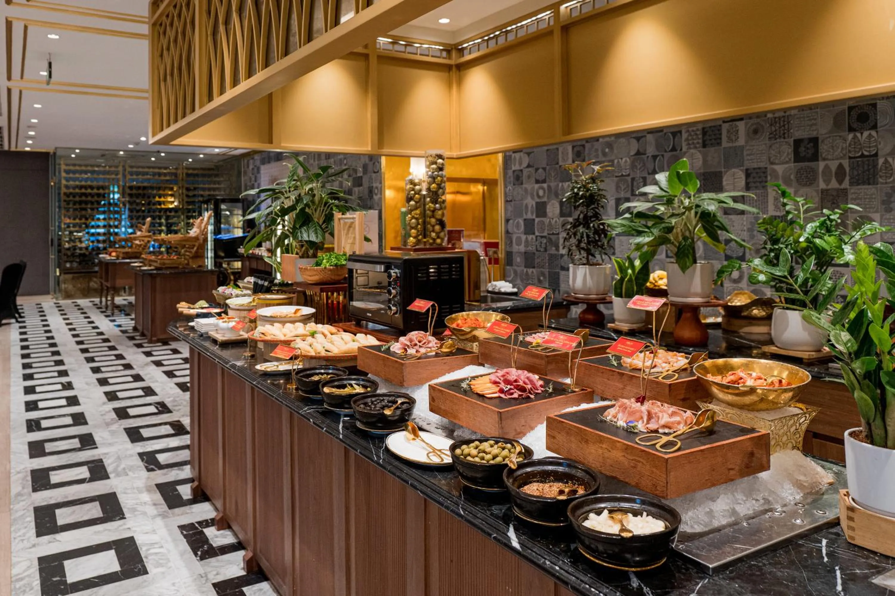 Buffet breakfast in Dolce by Wyndham Hanoi Golden Lake