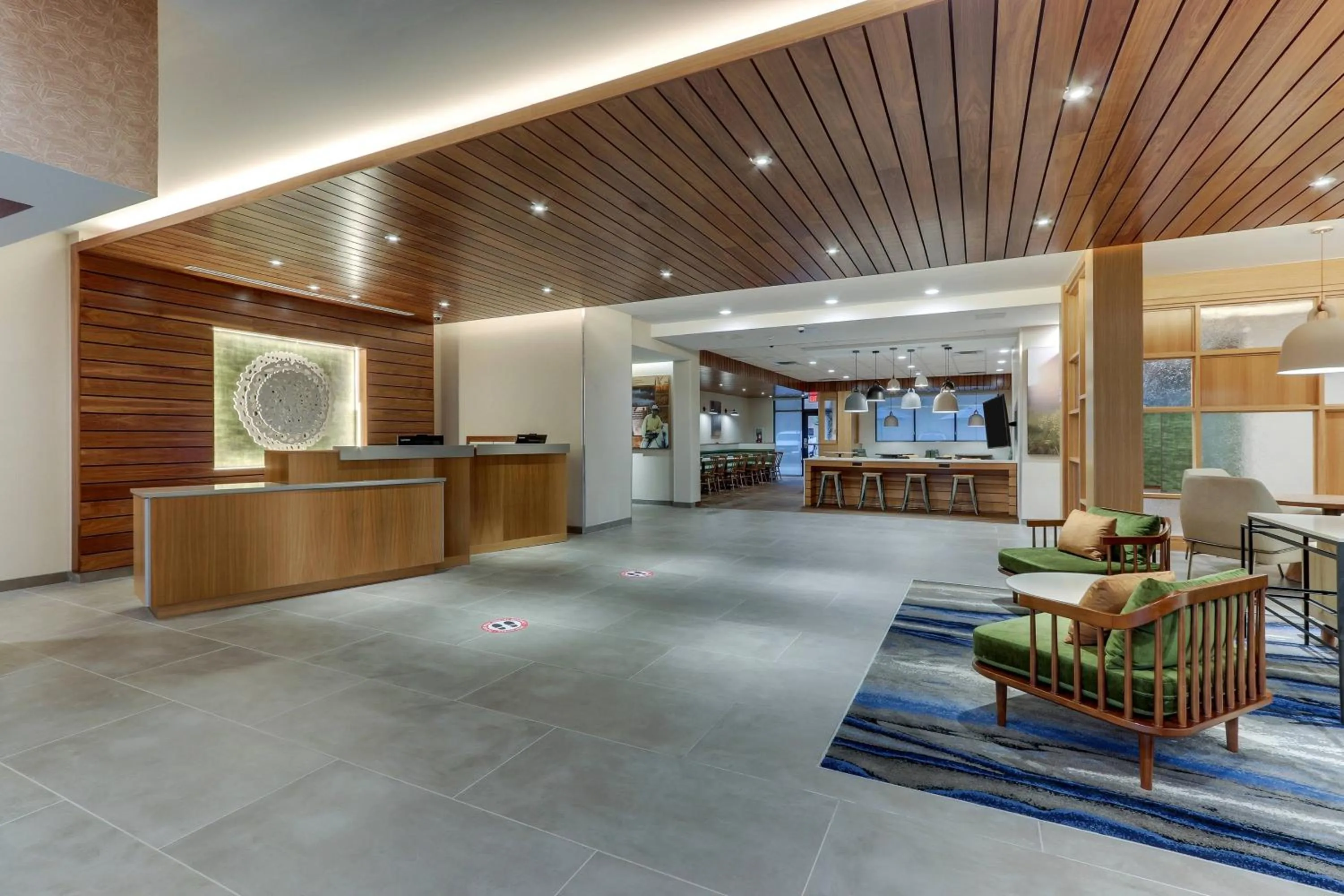 Lobby or reception in Fairfield Inn & Suites by Marriott Asheville Weaverville