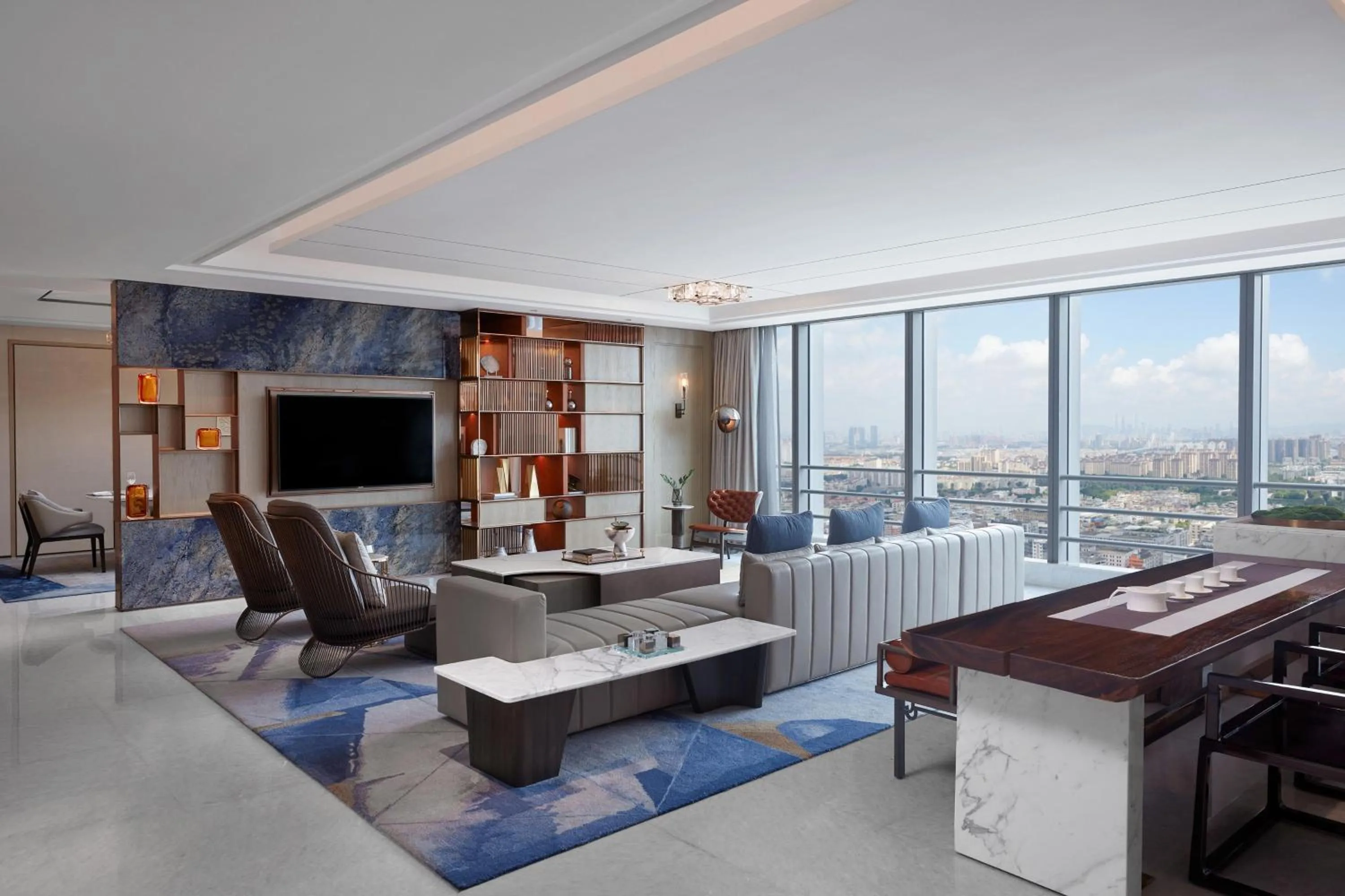 Living room in Sheraton Guangzhou Panyu