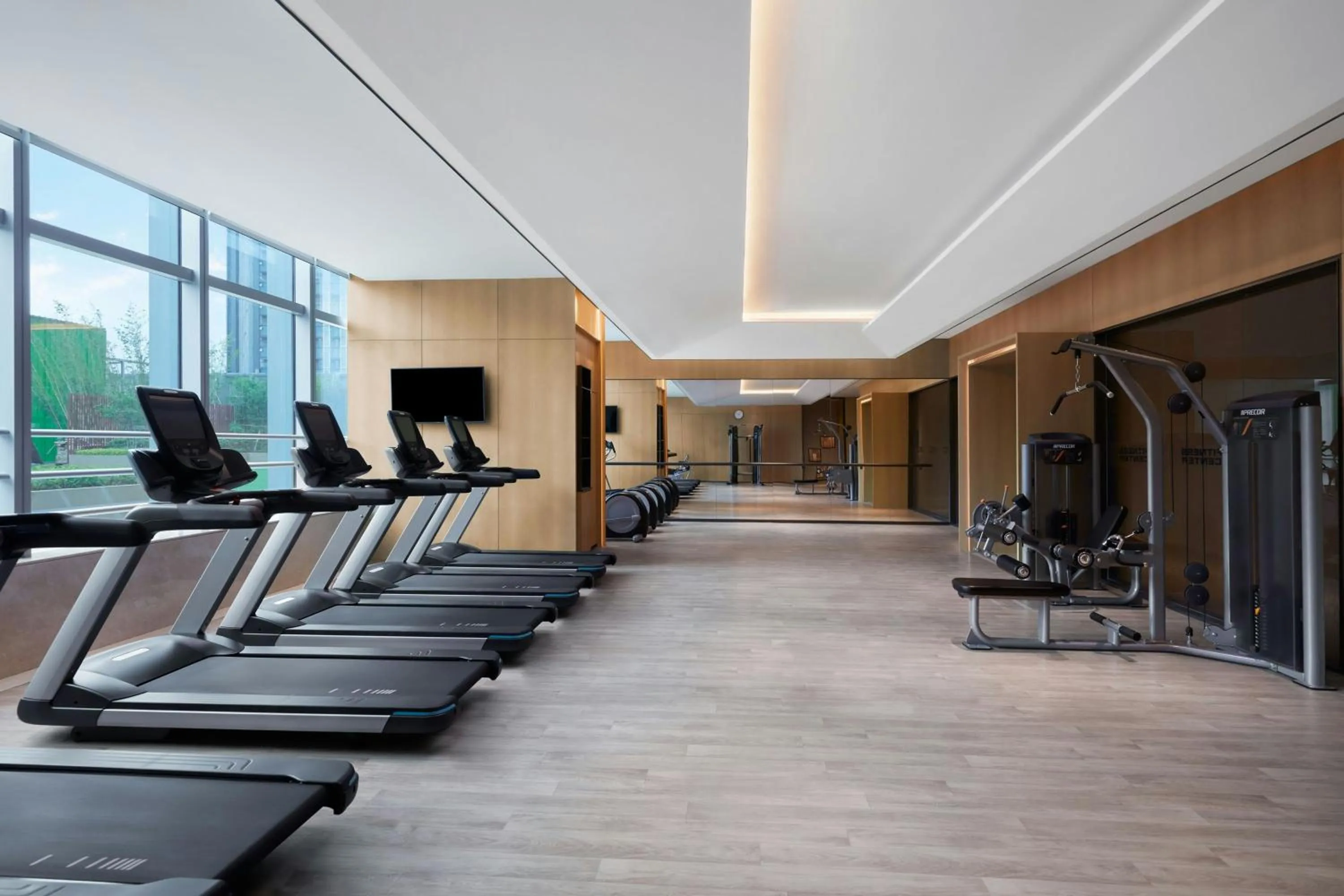 Fitness centre/facilities in Sheraton Guangzhou Panyu