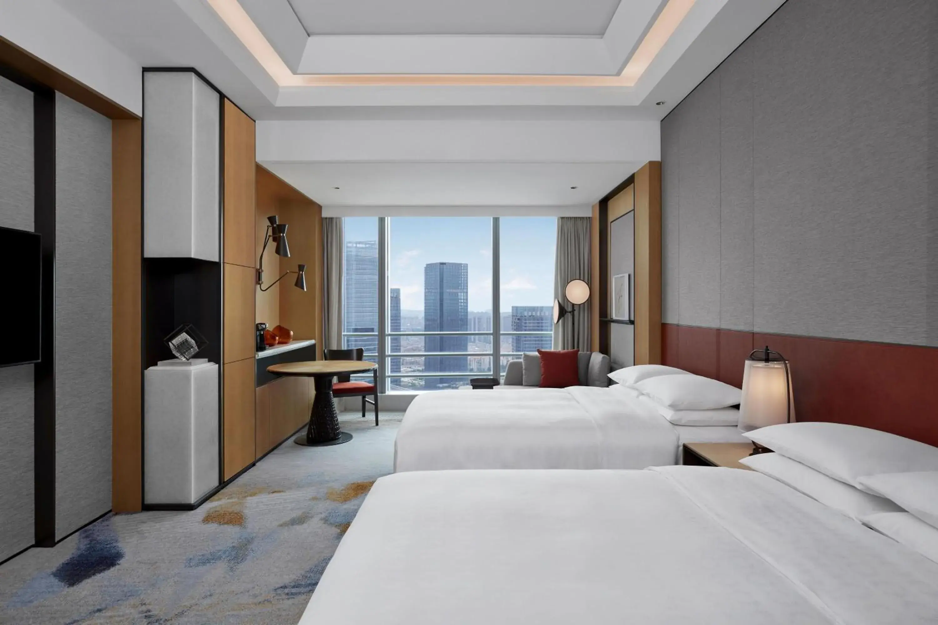 Double Room with Two Double Beds - High Floor in Sheraton Guangzhou Panyu Double Room with Two Double Beds - High Floor in Sheraton Guangzhou Panyu