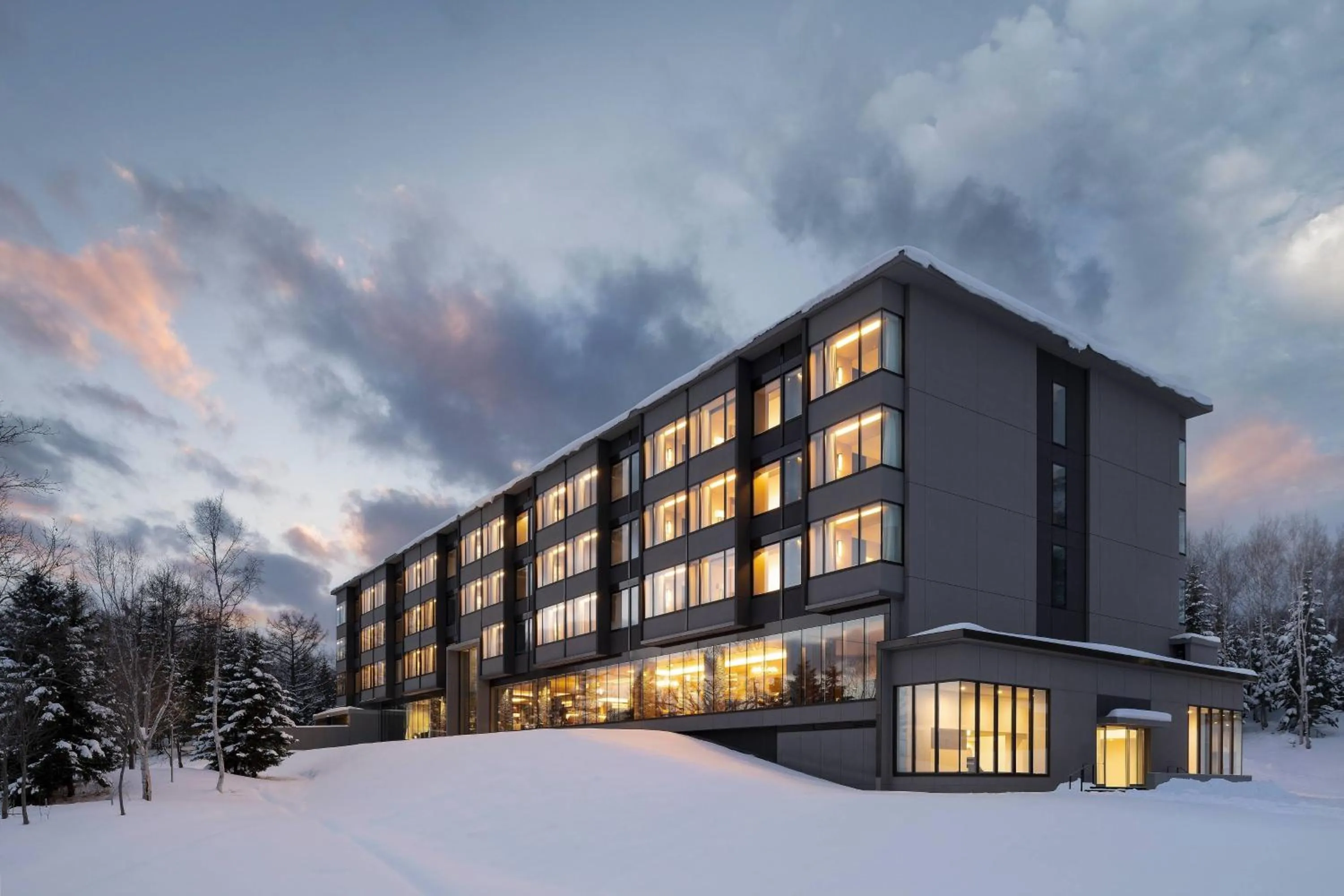 Property building in Higashiyama Niseko Village, a Ritz-Carlton Reserve