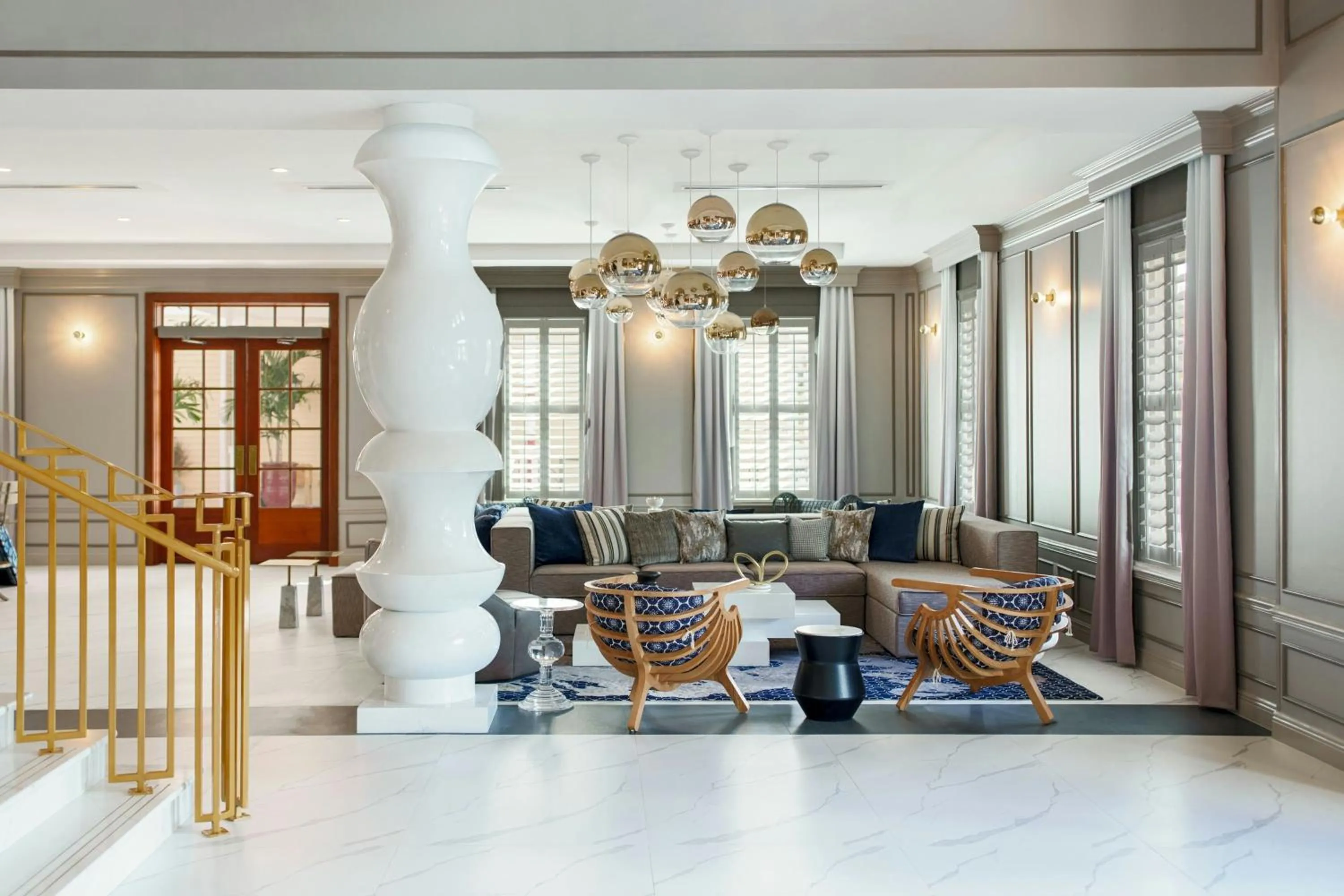 Lobby or reception in Renaissance St. Augustine Historic Downtown Hotel