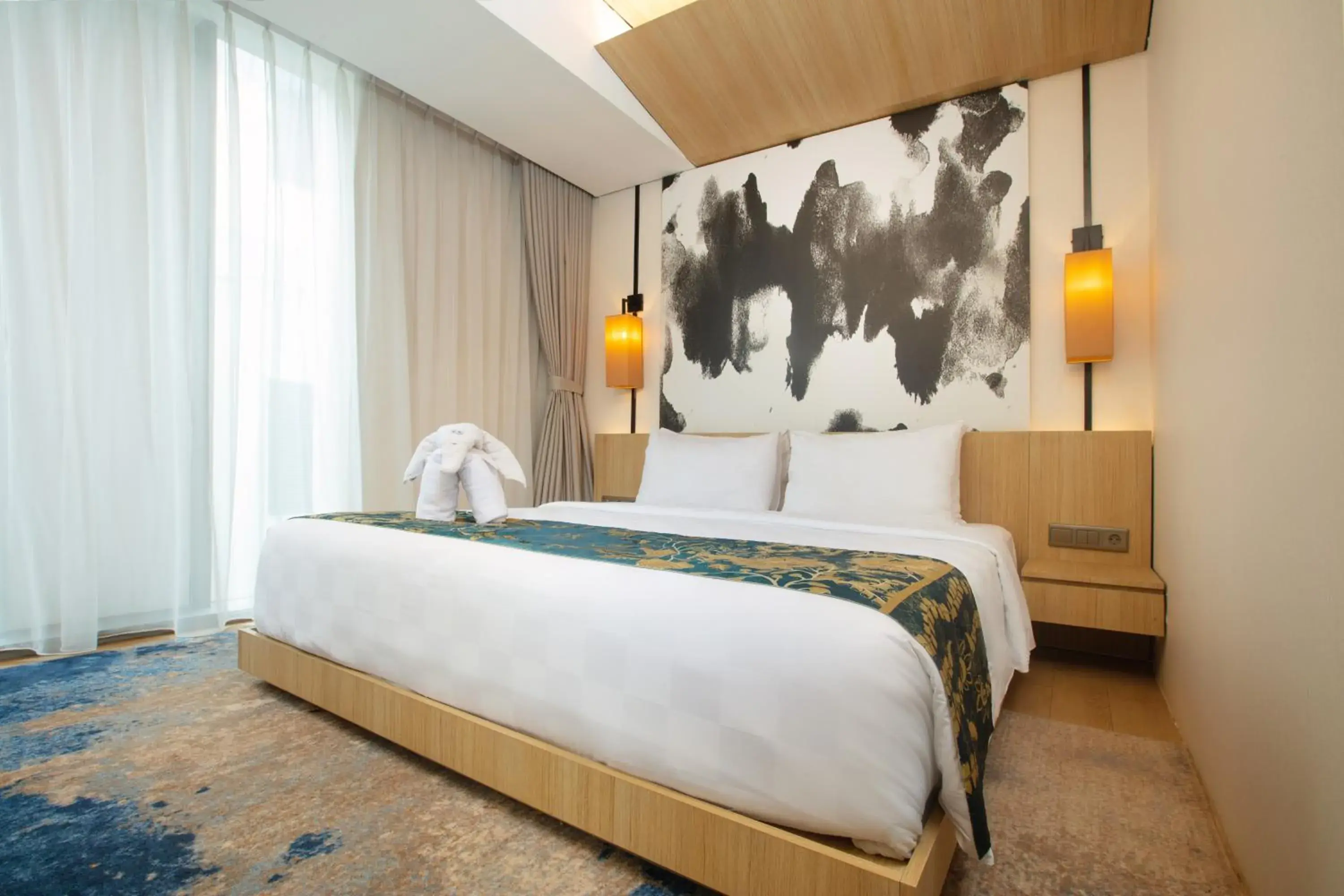 Deluxe King Smoking Room in Louis Kienne Cikarang Hotel & Service Apartment Deluxe King Smoking Room in Louis Kienne Cikarang Hotel & Service Apartment