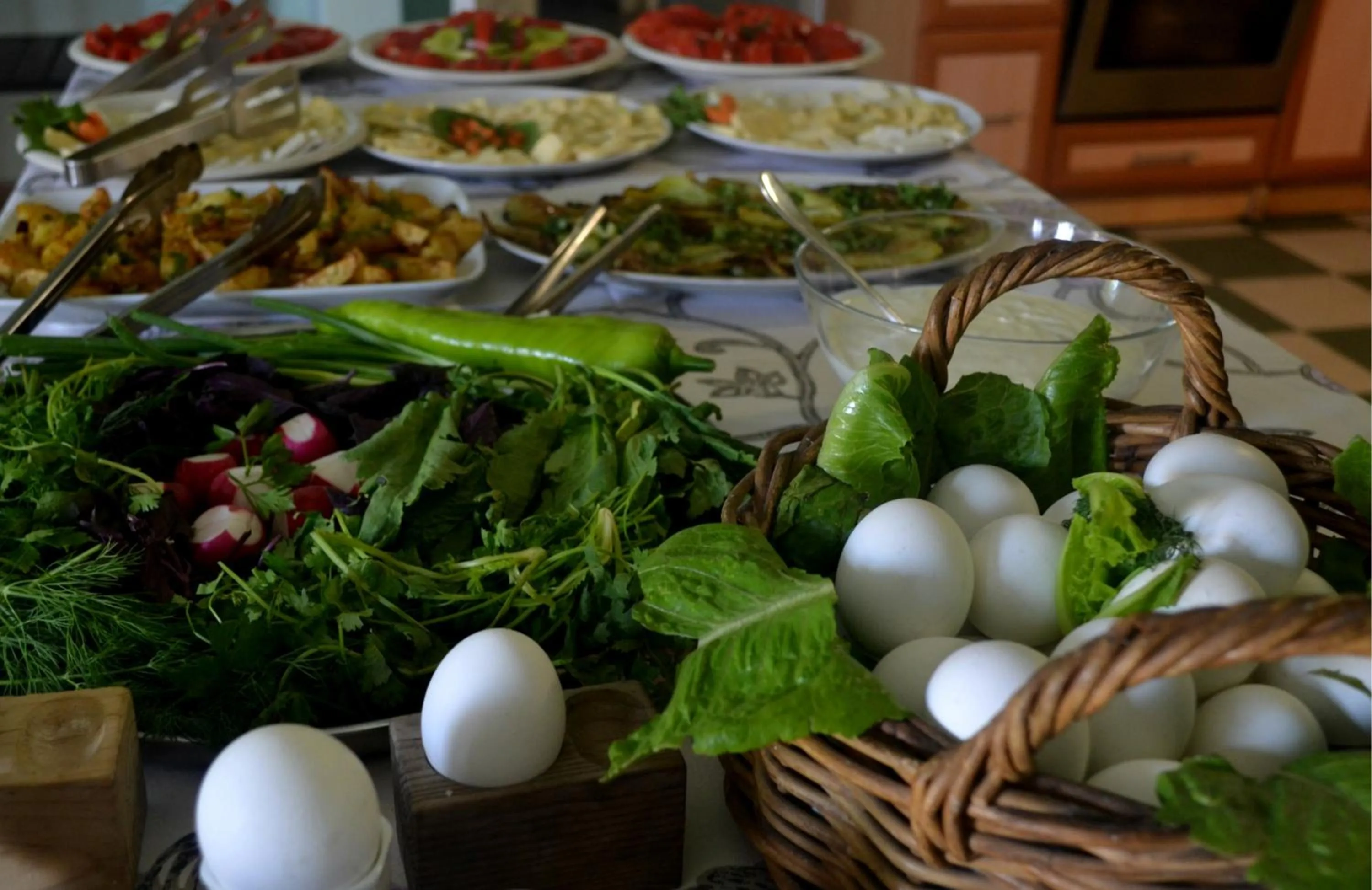 Food and drinks in JR's House