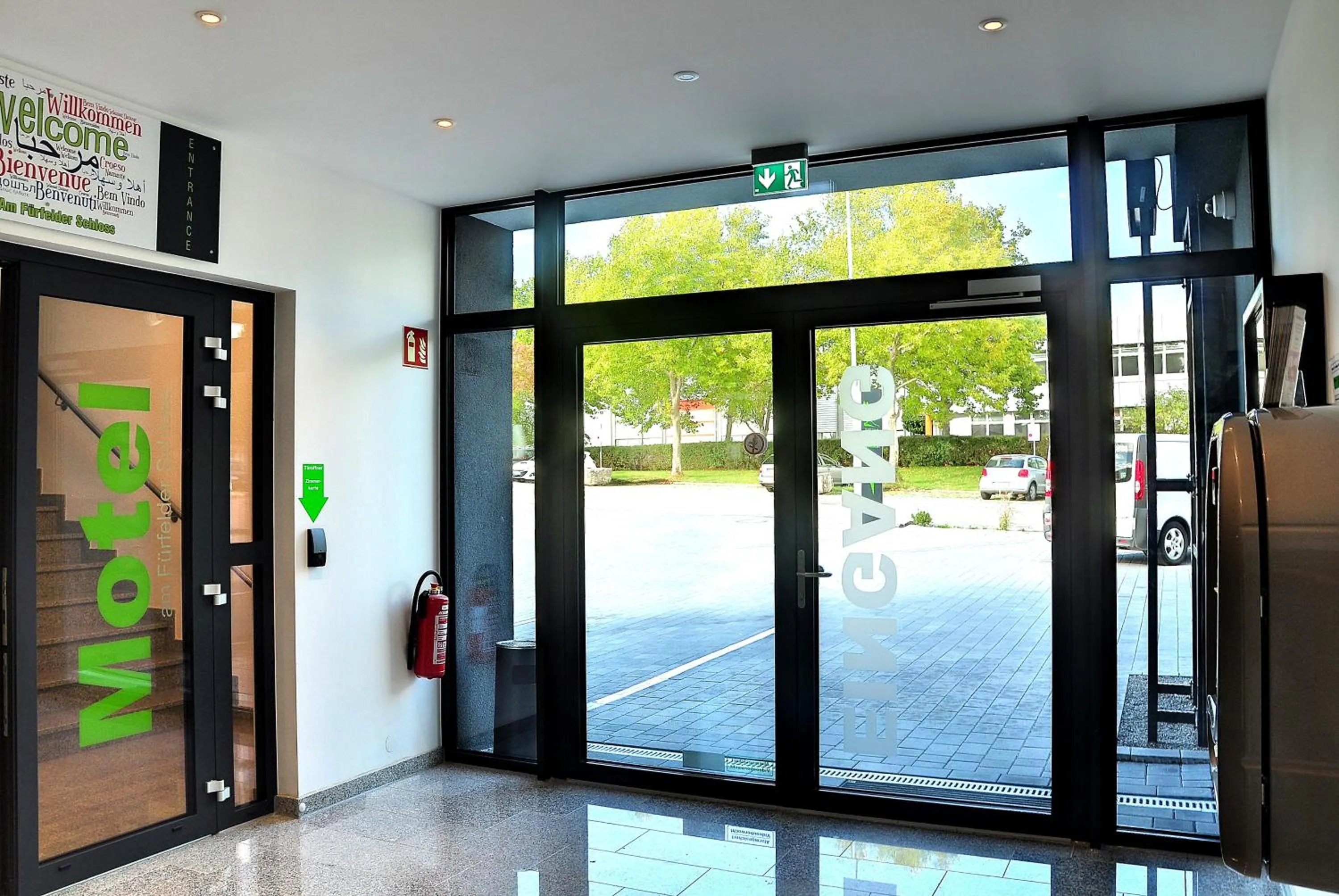 Facade/entrance in Motel am Fürfelder Schloss