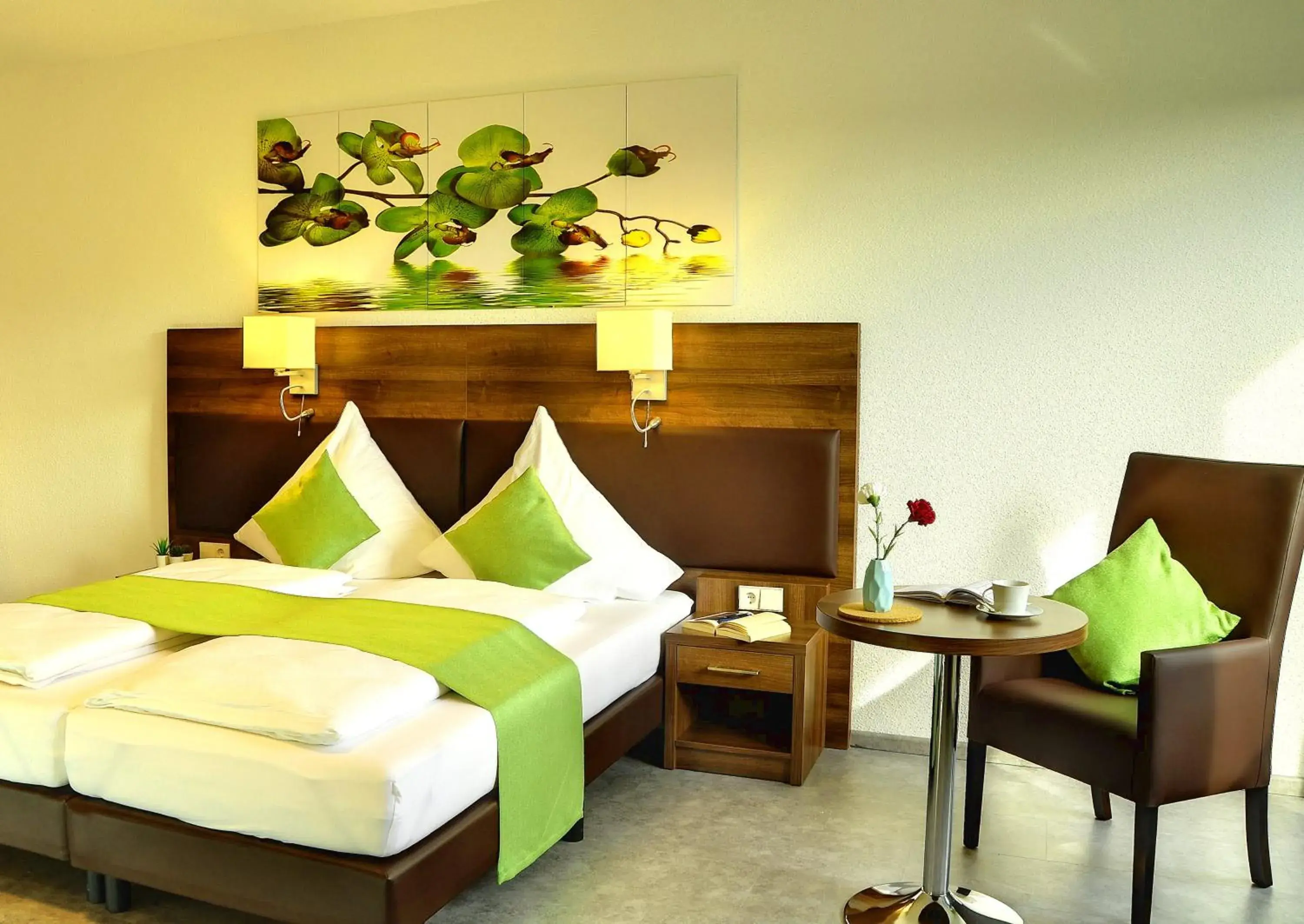 Family Room with Balcony - single occupancy in Motel am Fürfelder Schloss Family Room with Balcony - single occupancy in Motel am Fürfelder Schloss