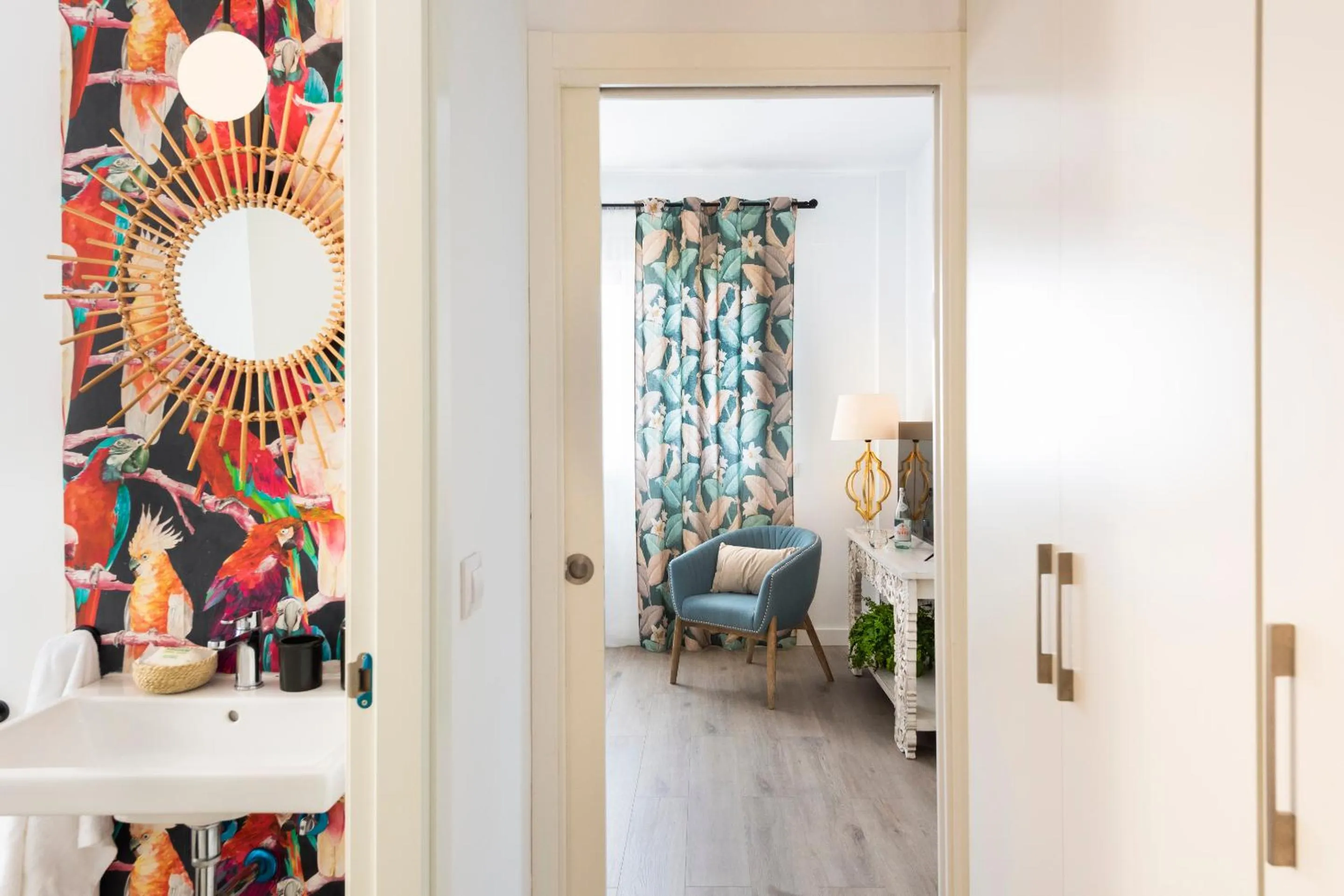 Bathroom, Bed in Casa Triana 1888 Suites by Época