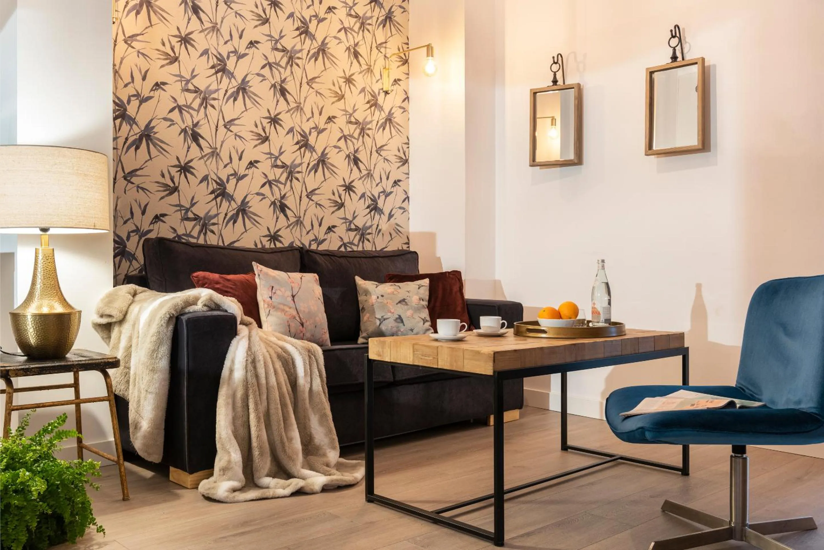 Living room in Casa Triana 1888 Suites by Época