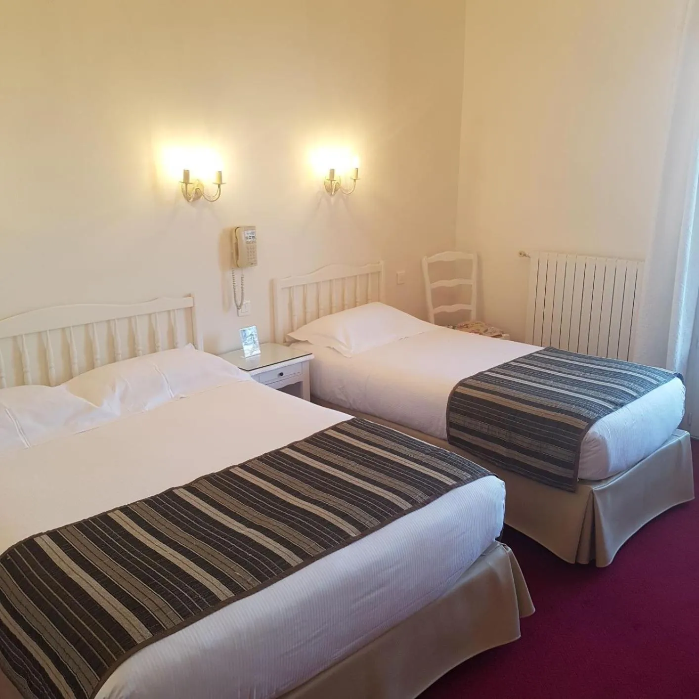 Bed in Hôtel de Charme Brise Marine