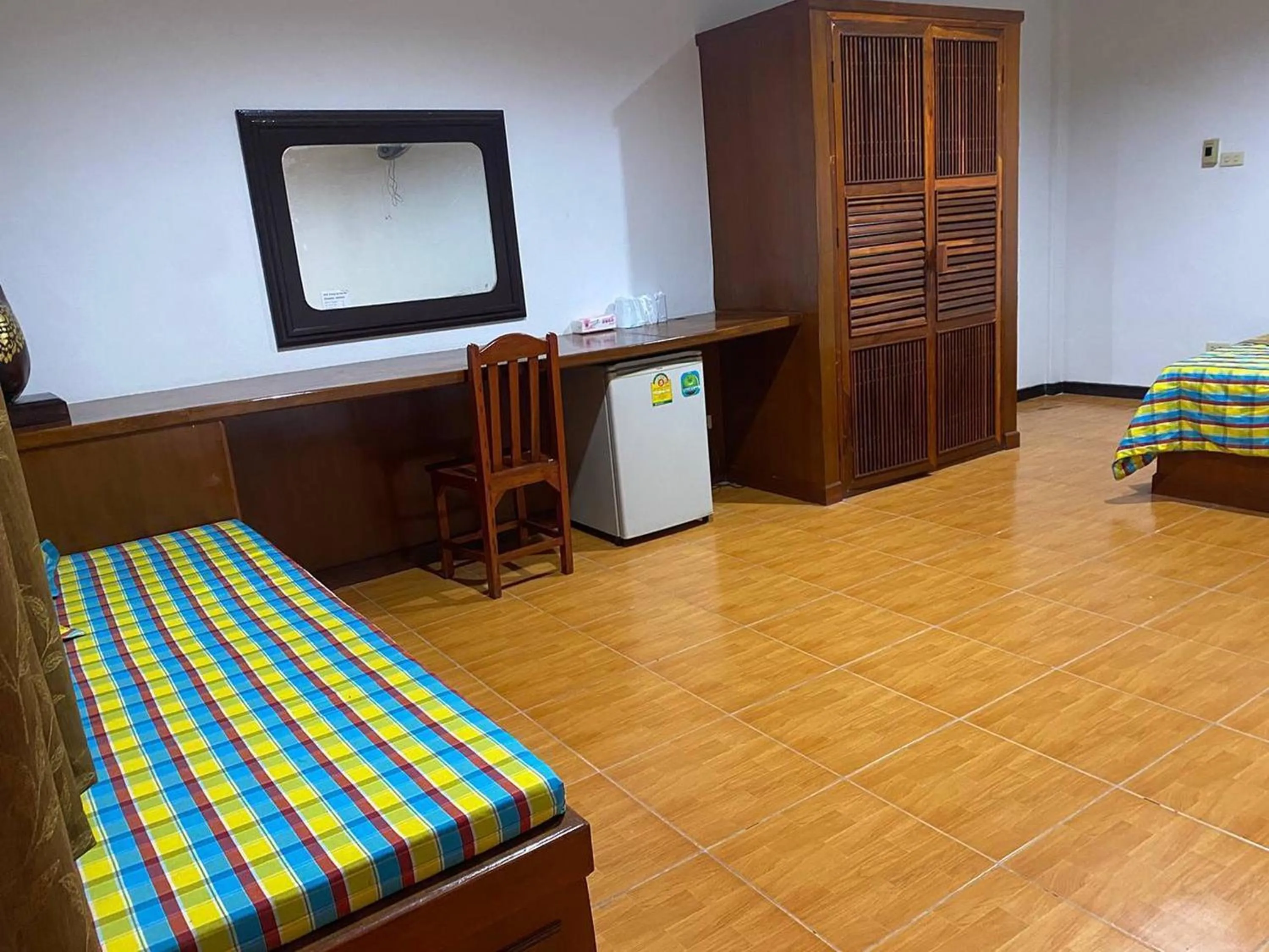 Bed in Viewdoi Art and Resort