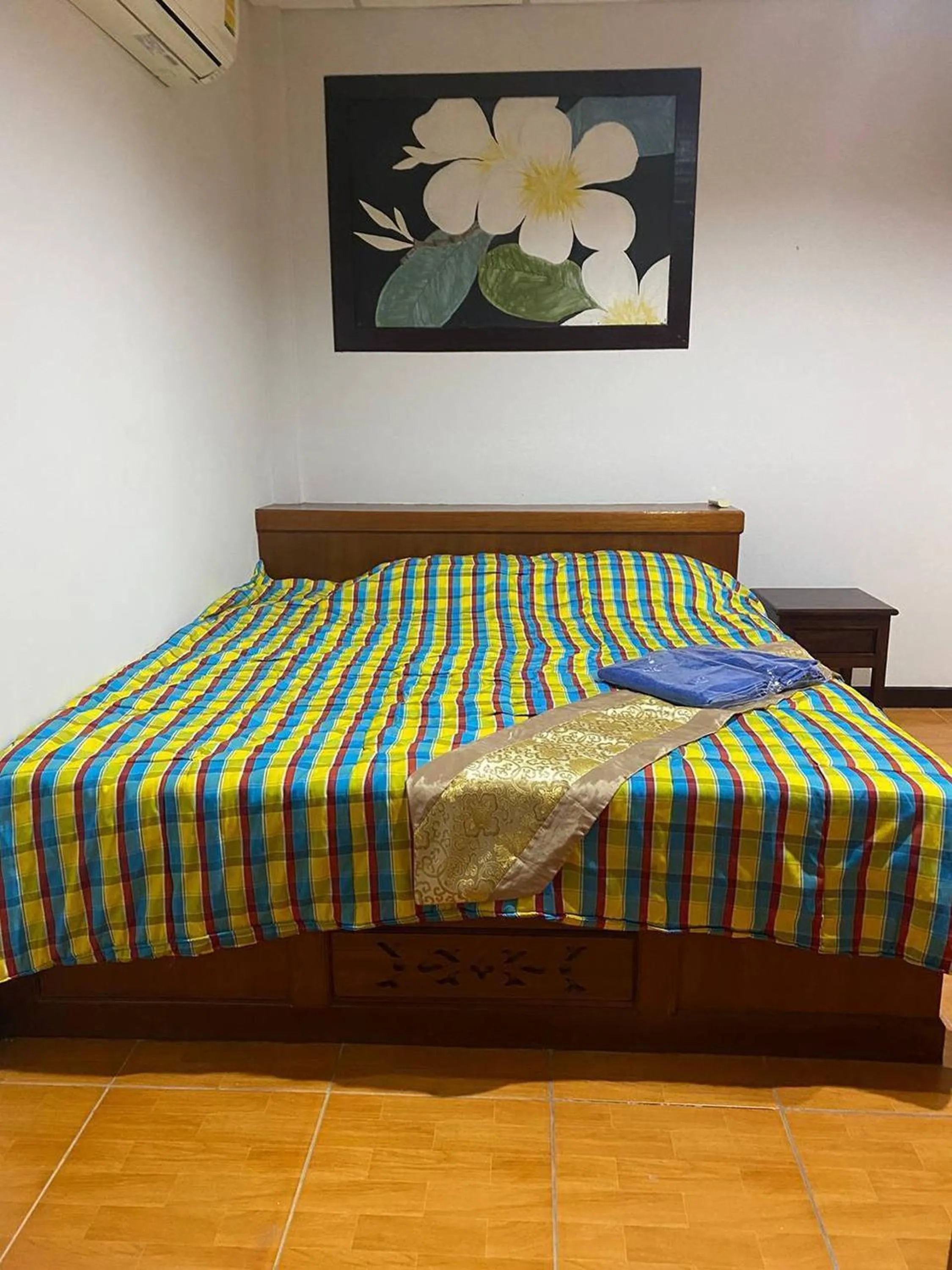 Bed in Viewdoi Art and Resort