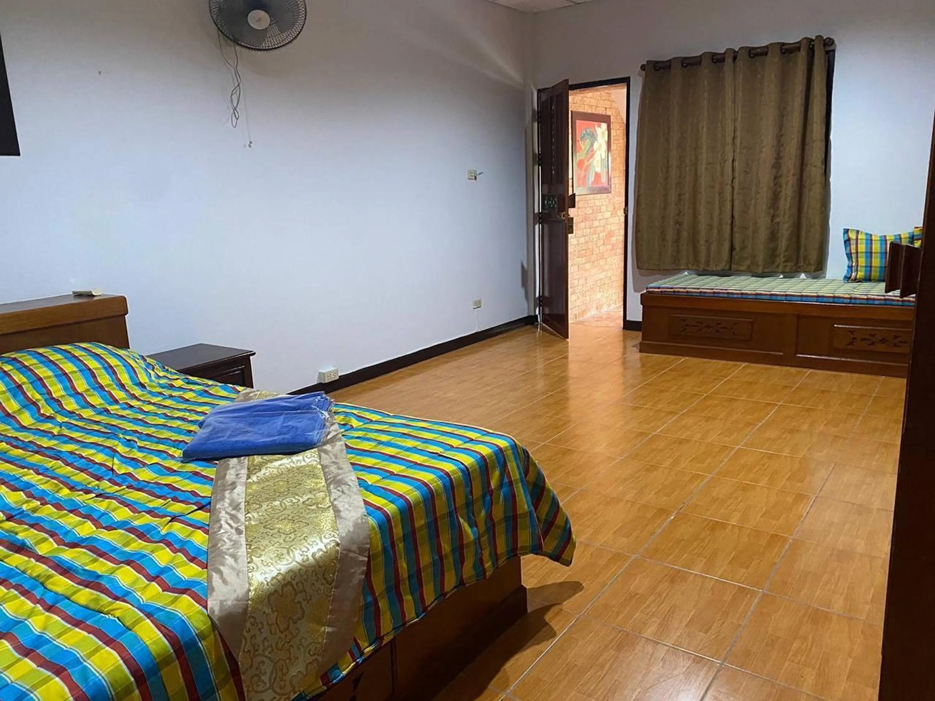 Bedroom, Bed in Viewdoi Art and Resort