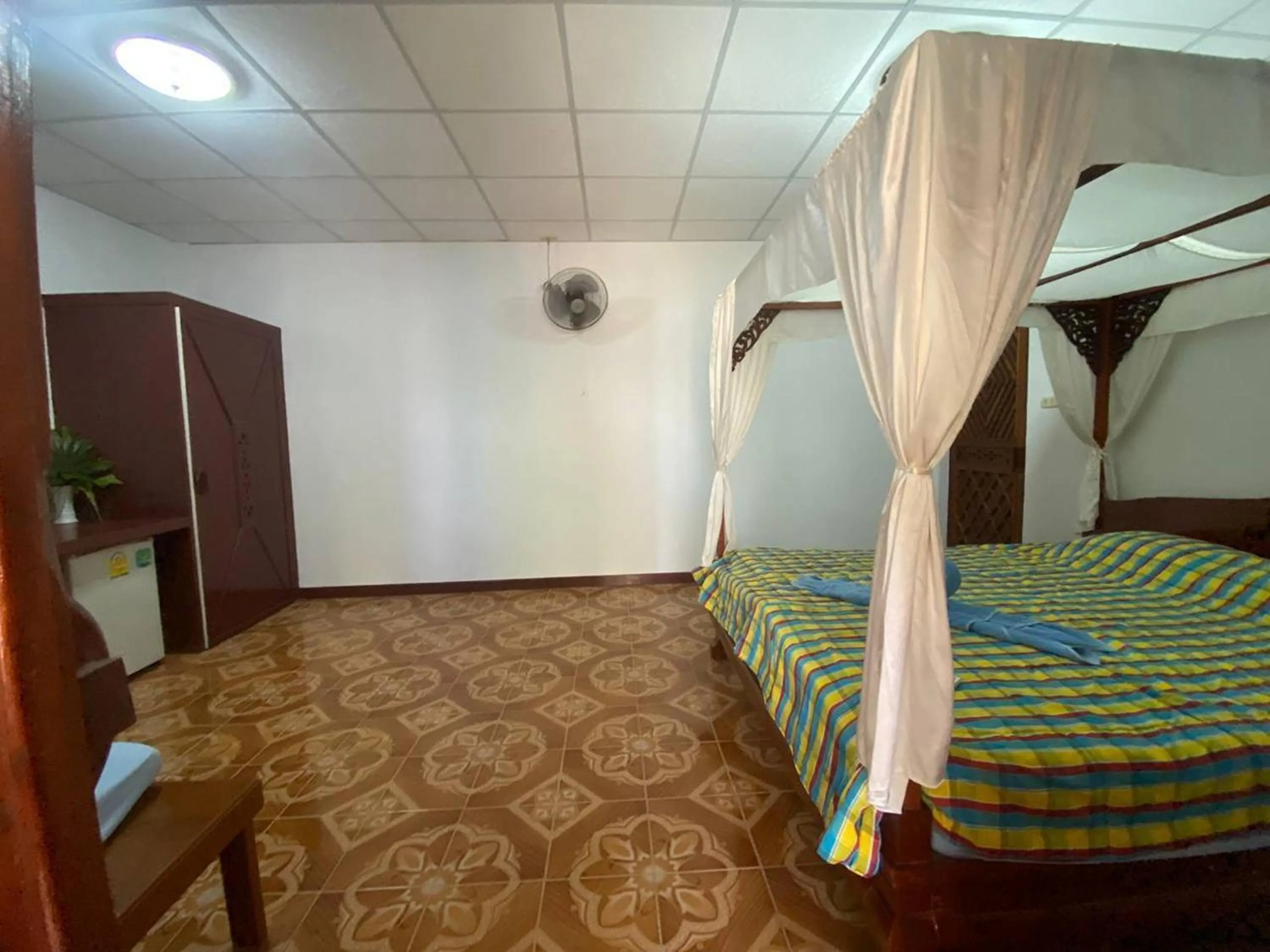 Bed in Viewdoi Art and Resort